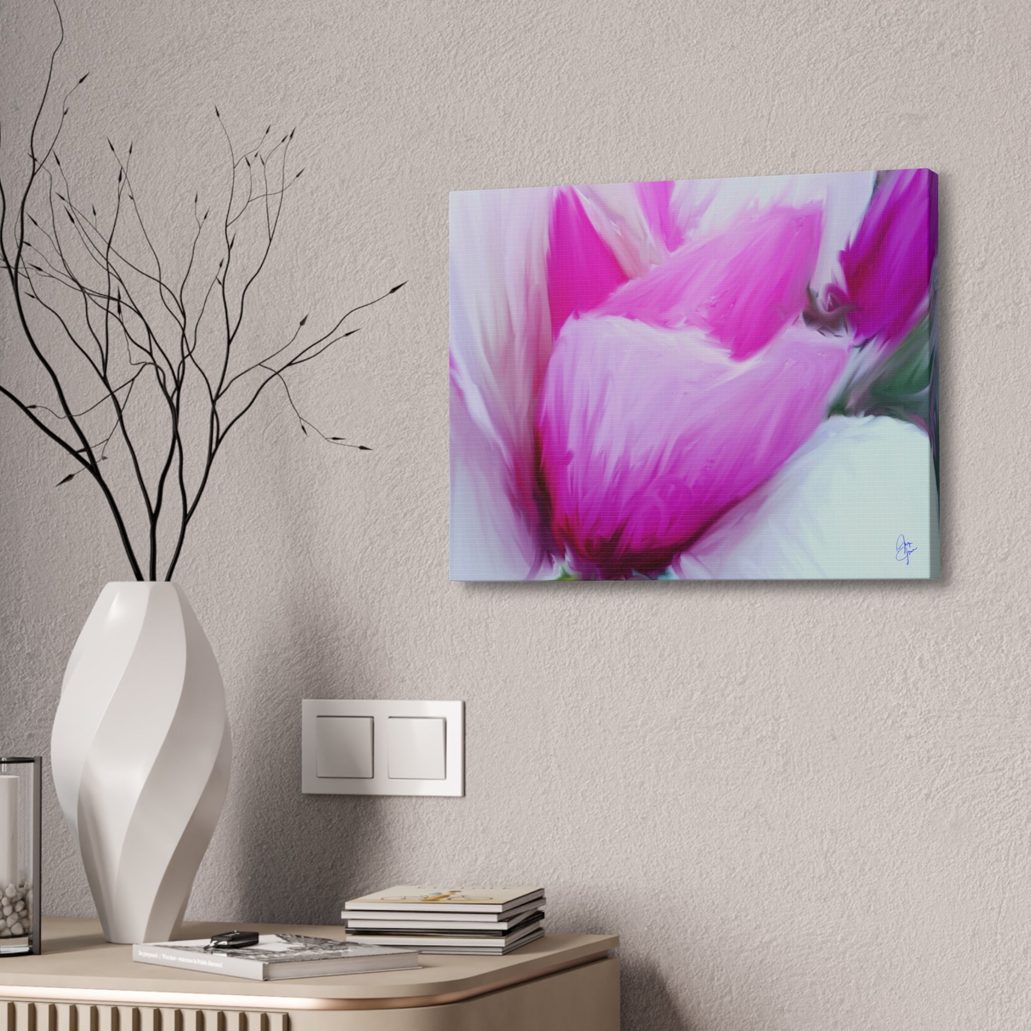 Artwork on canvas