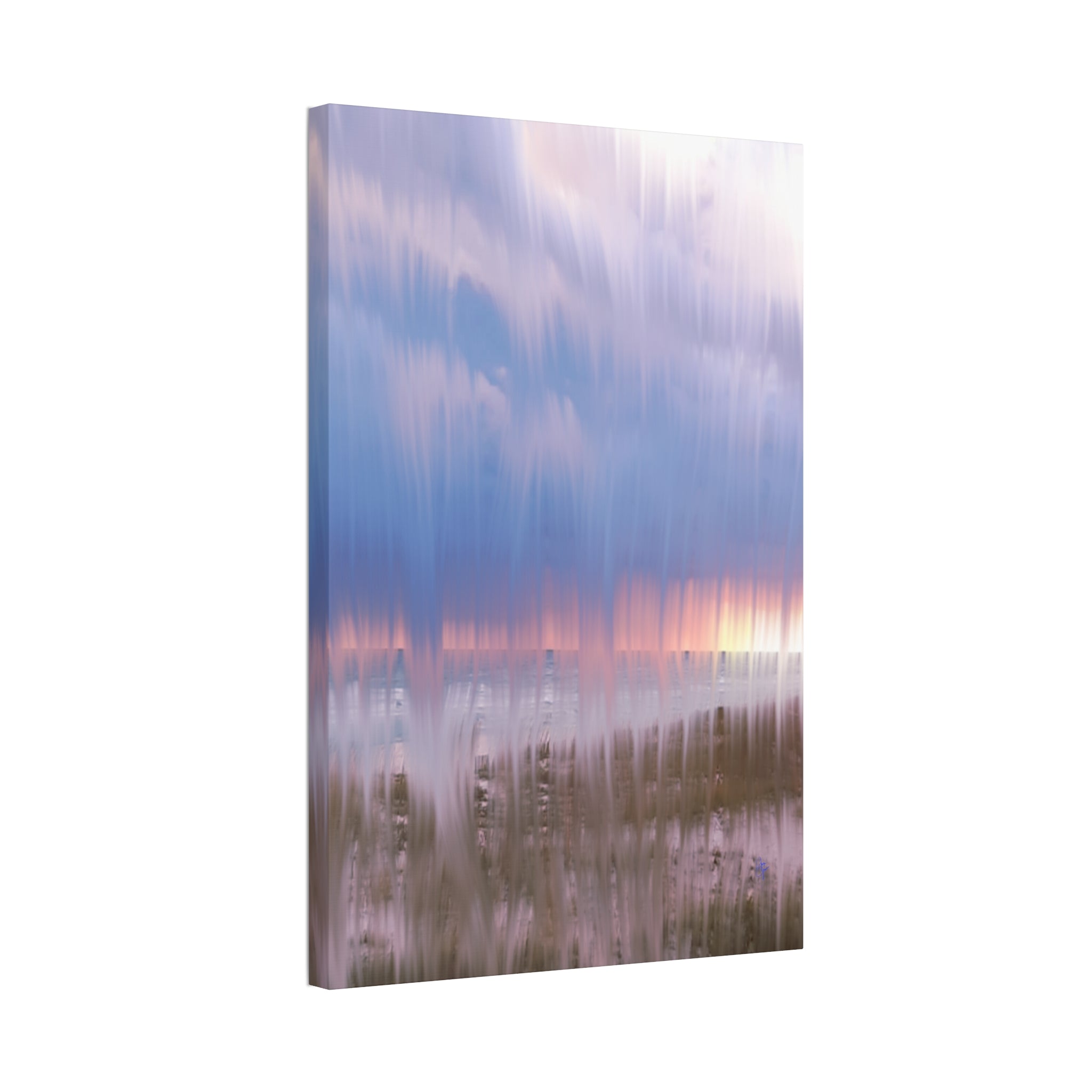 Abstract Sunset Canvas Print — Stretched 1.5"
