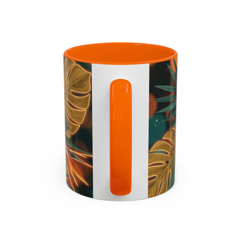 Hibiscus Tropical Coffee Mug — Floral Island Accent Mug (11/15 oz)