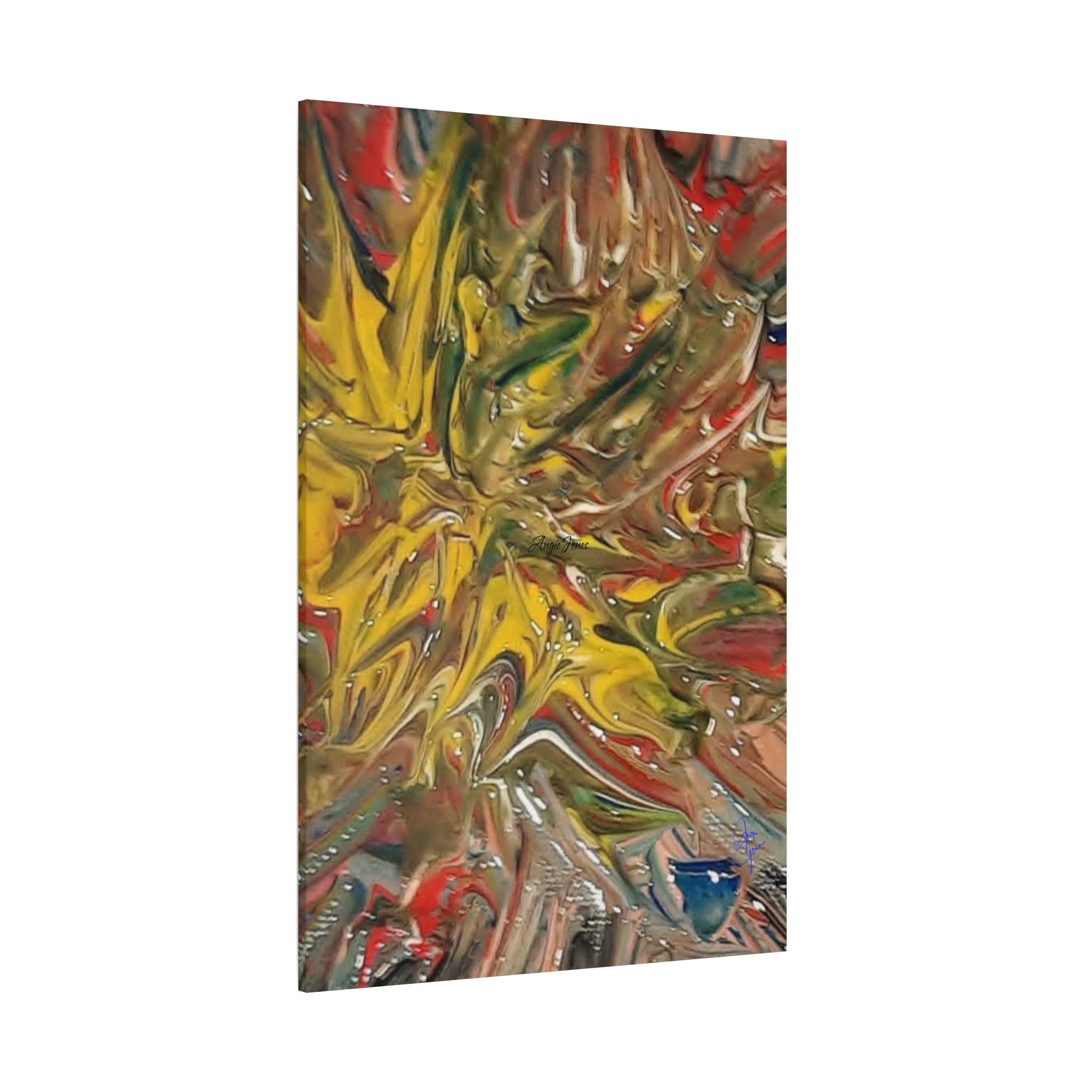 Vibrant Abstract Wall Art Canvas