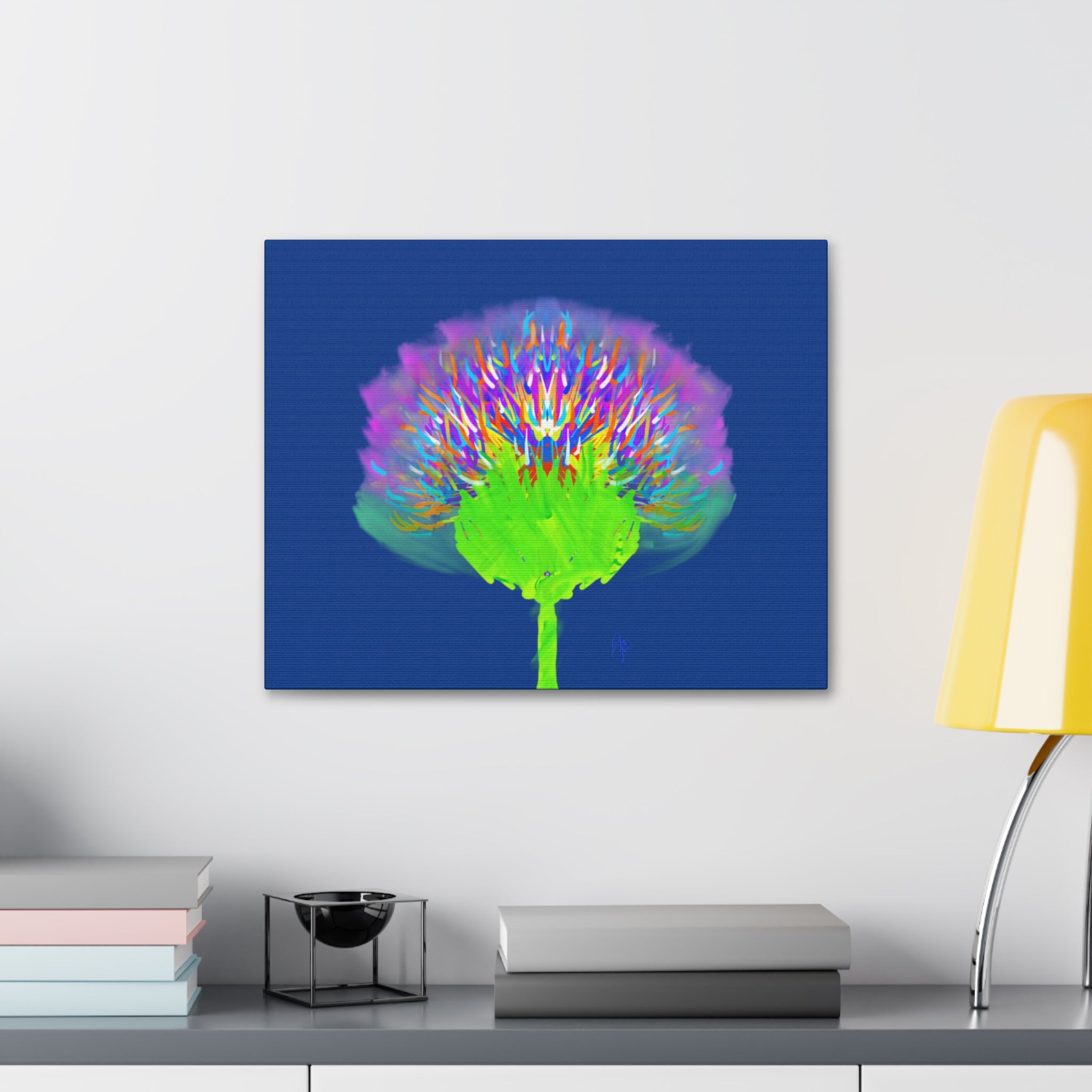 Vibrant Bloom Canvas