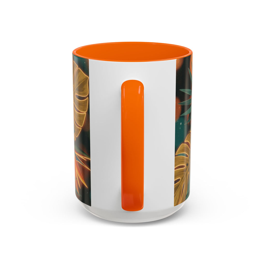 Hibiscus Tropical Coffee Mug — Floral Island Accent Mug (11/15 oz)