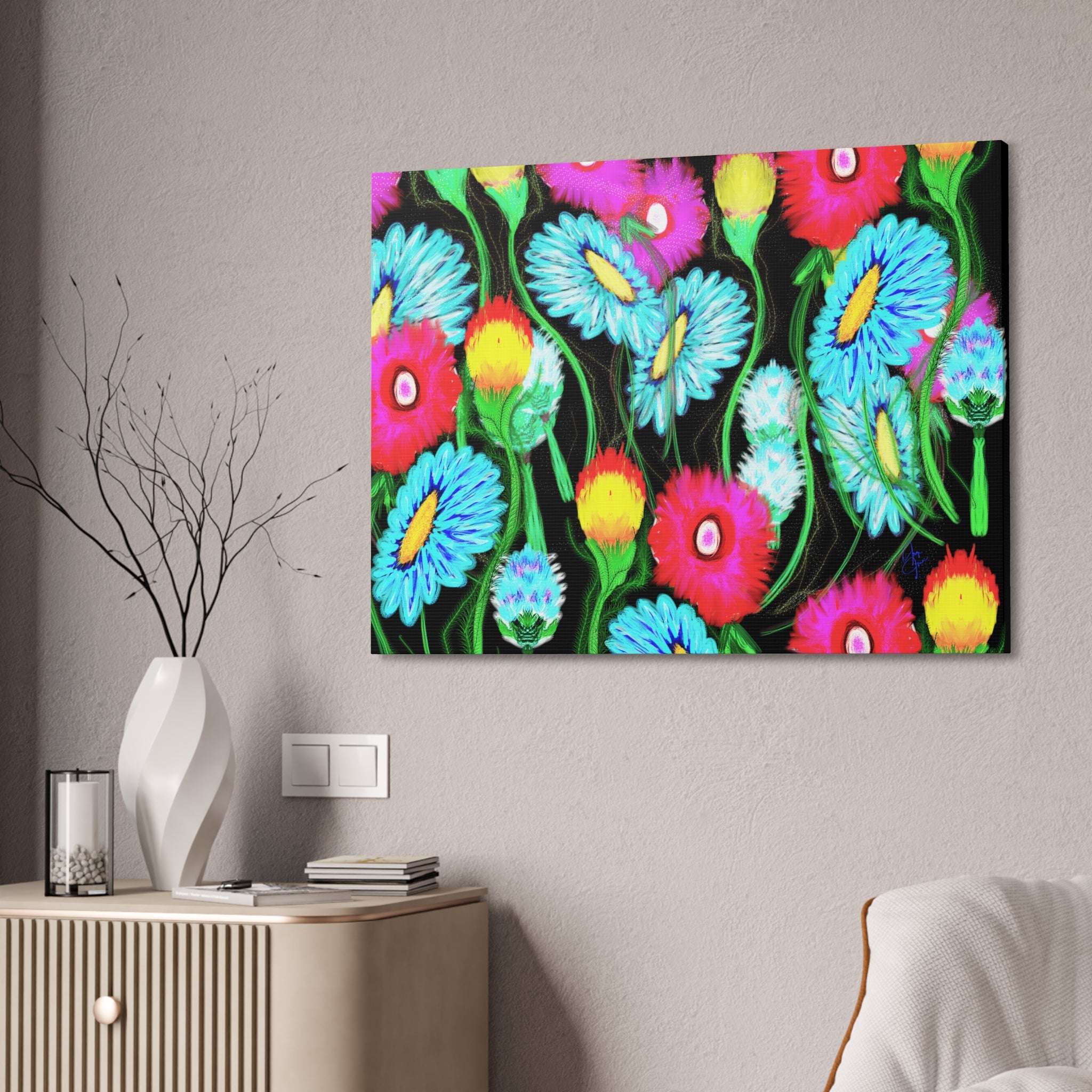 Floral Pop Canvas