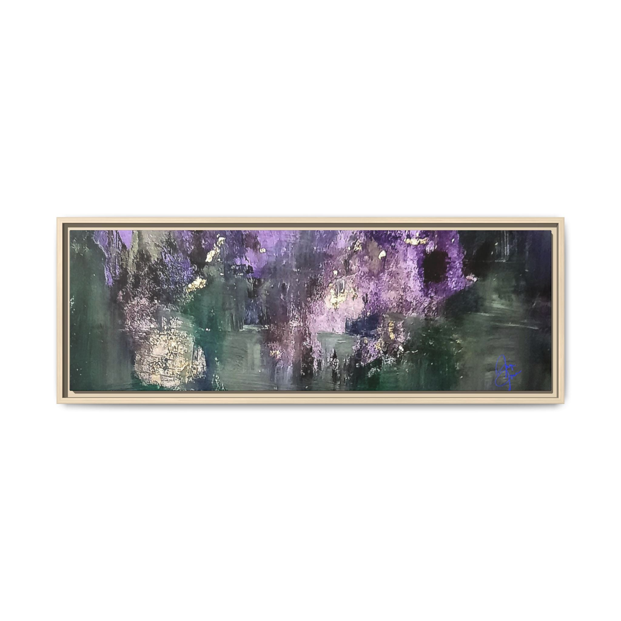 Impressionism Vibes Matte Canvas Print (Framed)