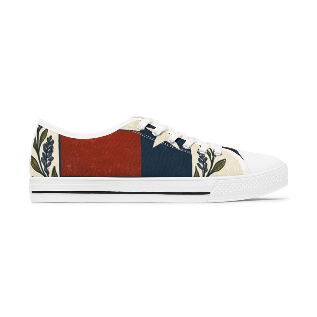Texas Floral Women's Low Top Sneakers