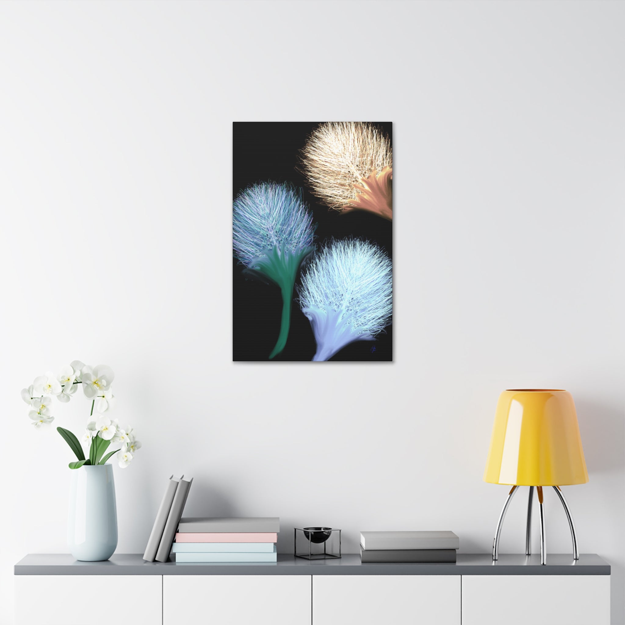 Floral Frond Canvas