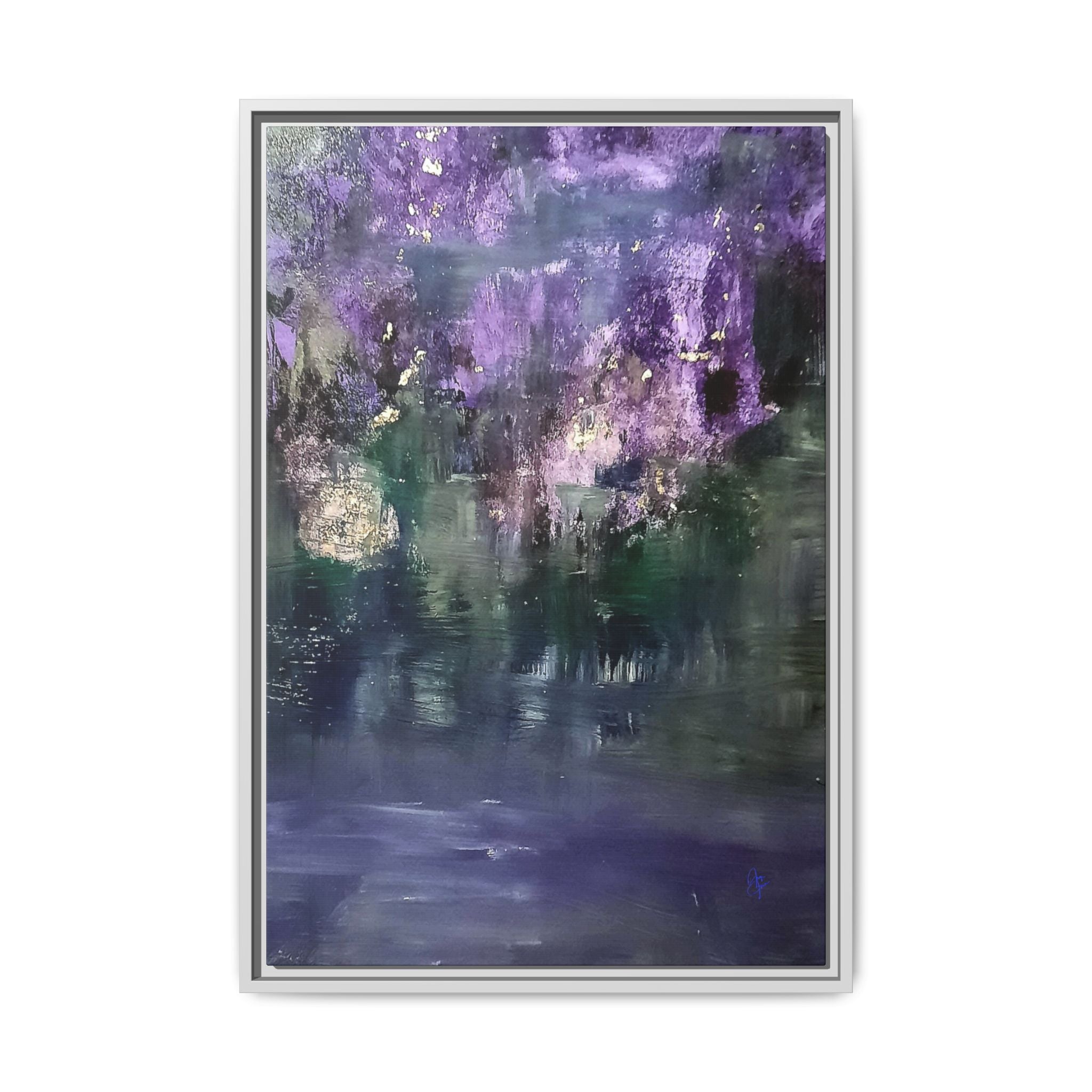 Impressionism Vibes Matte Canvas Print (Framed)