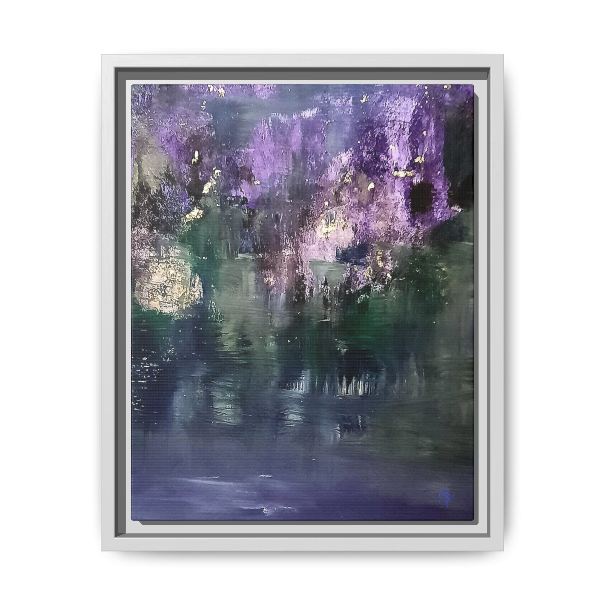 Impressionism Vibes Matte Canvas Print (Framed)