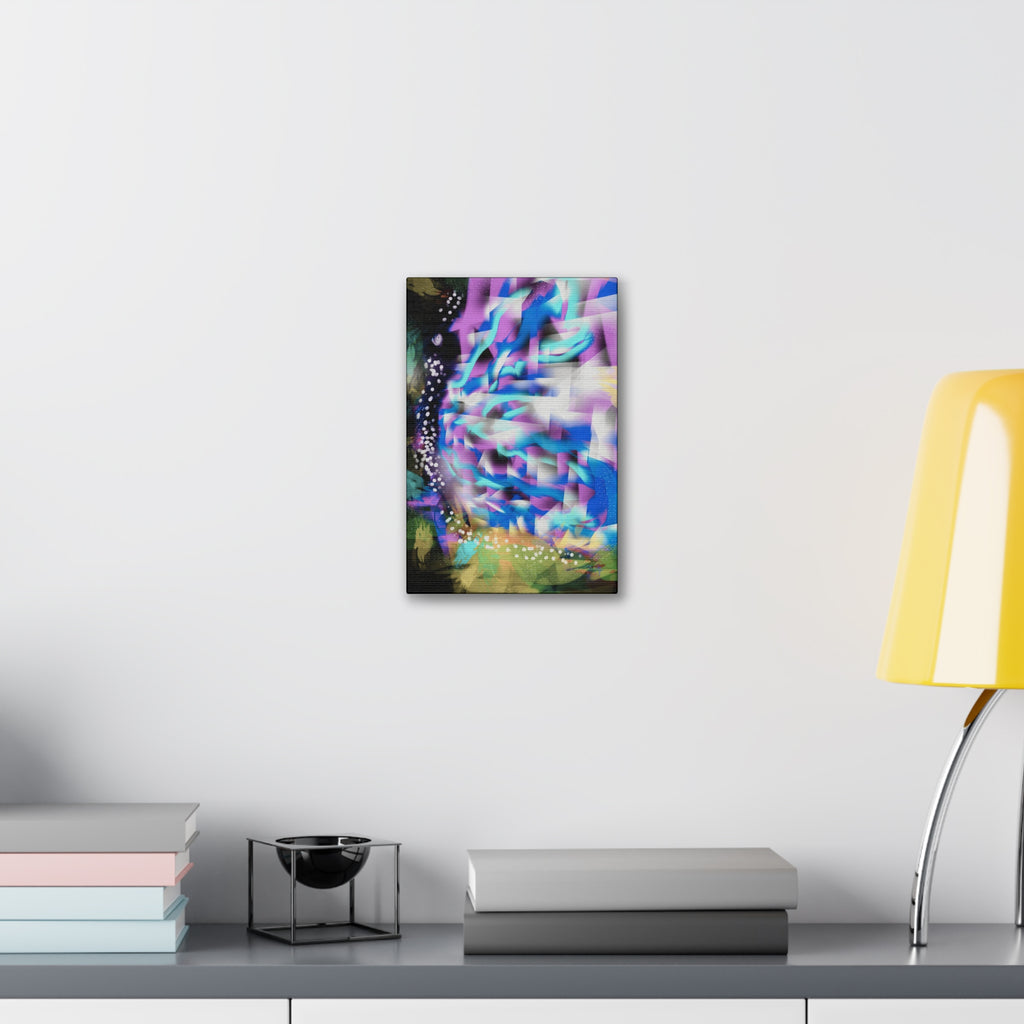 Geometric Butterfly Canvas Stretched 1.5"