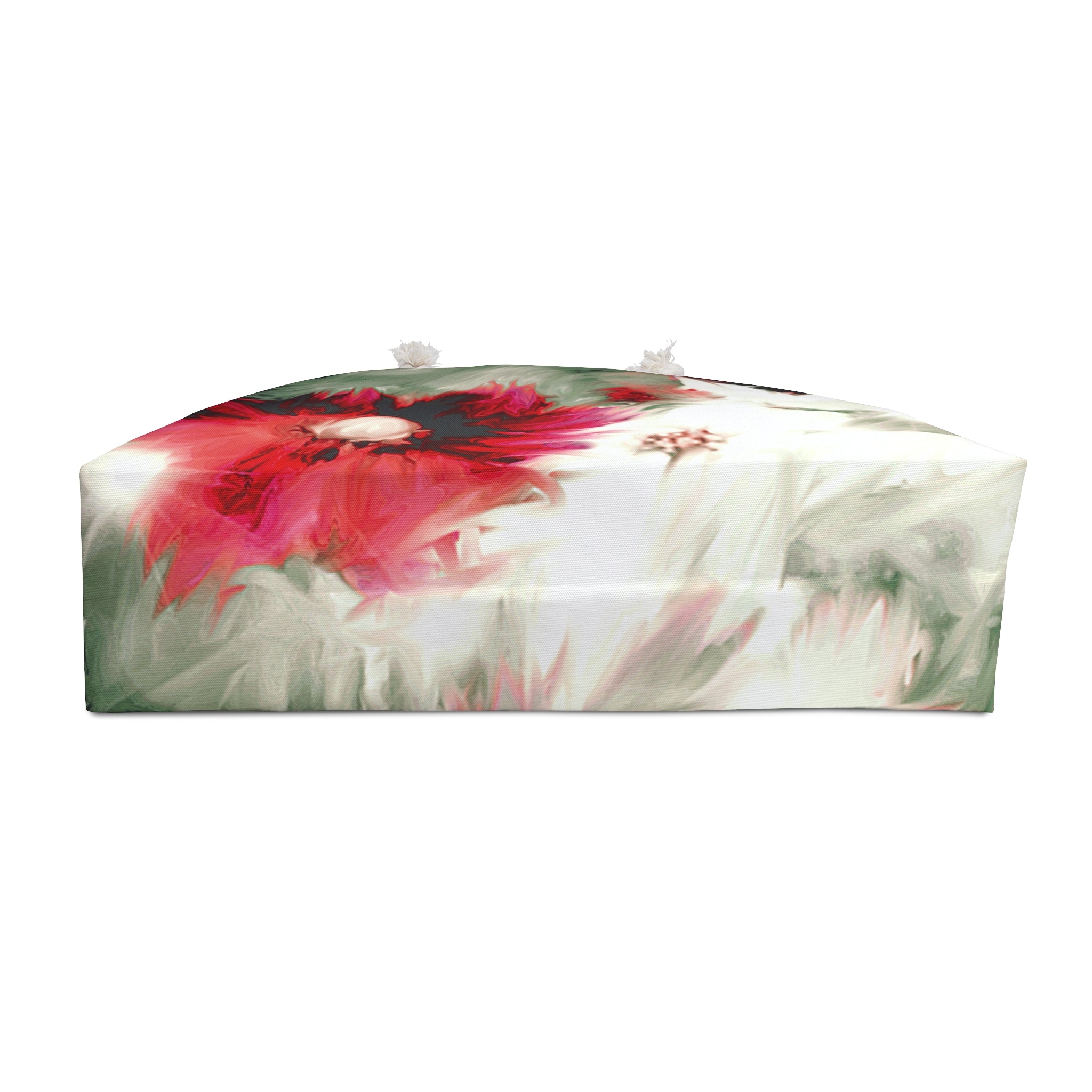 Floral Dream Weekender Bag — Soft Watercolor Garden Tote