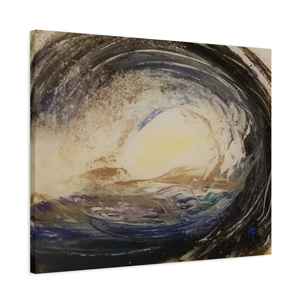 Surf the Waves Matte Canvas Wall Art — Stretched 1.25"