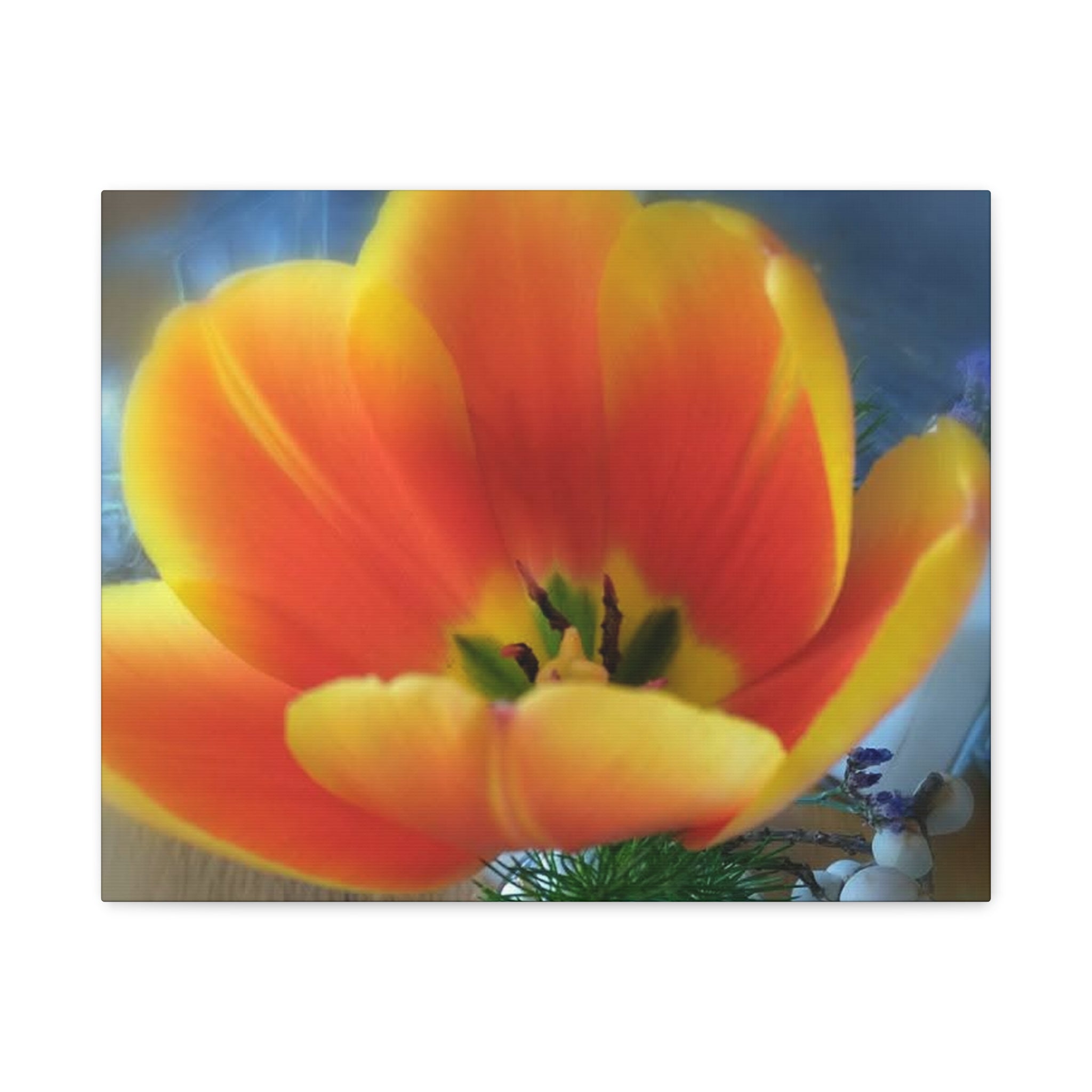 Vibrant Floral Canvas Wall Art