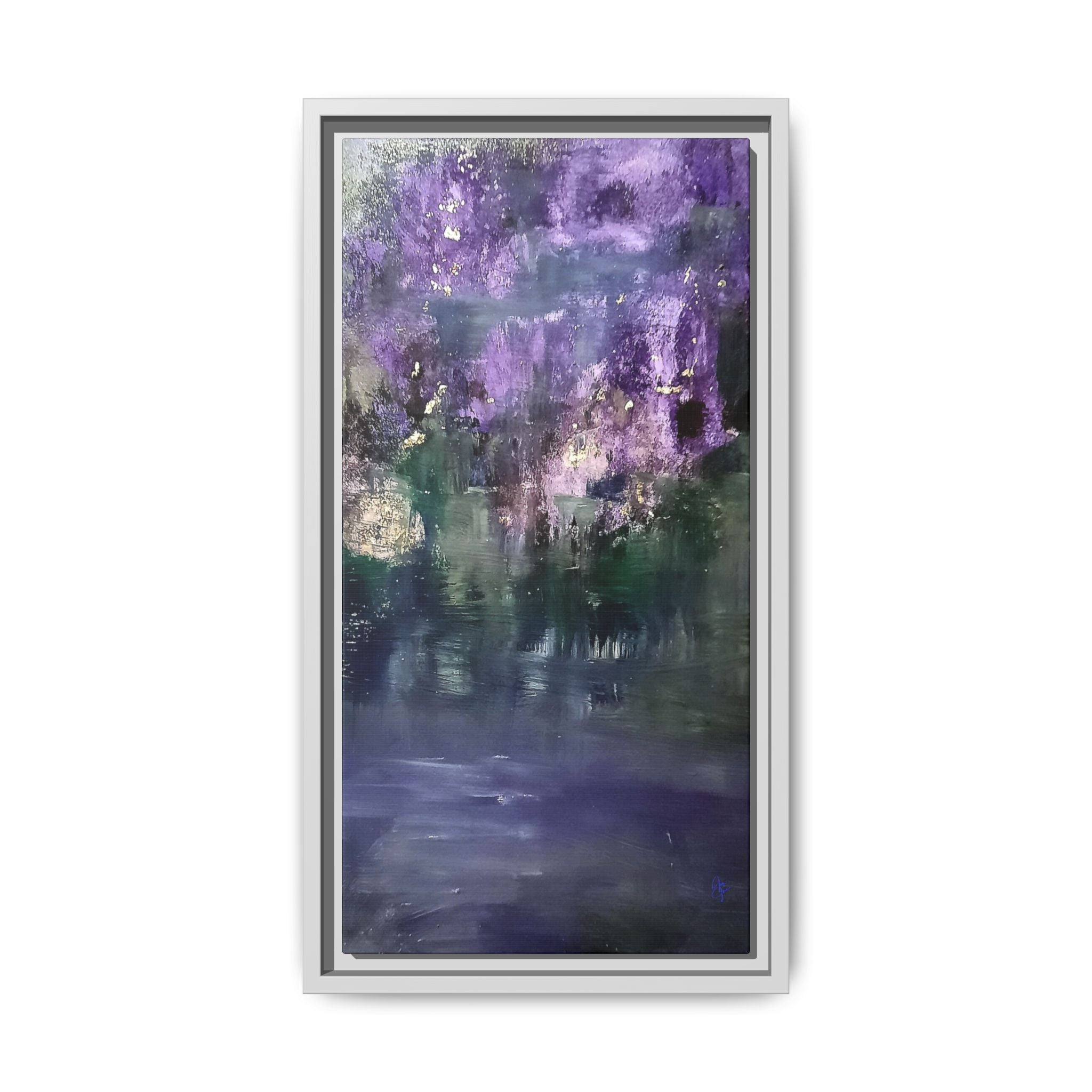 Impressionism Vibes Matte Canvas Print (Framed)