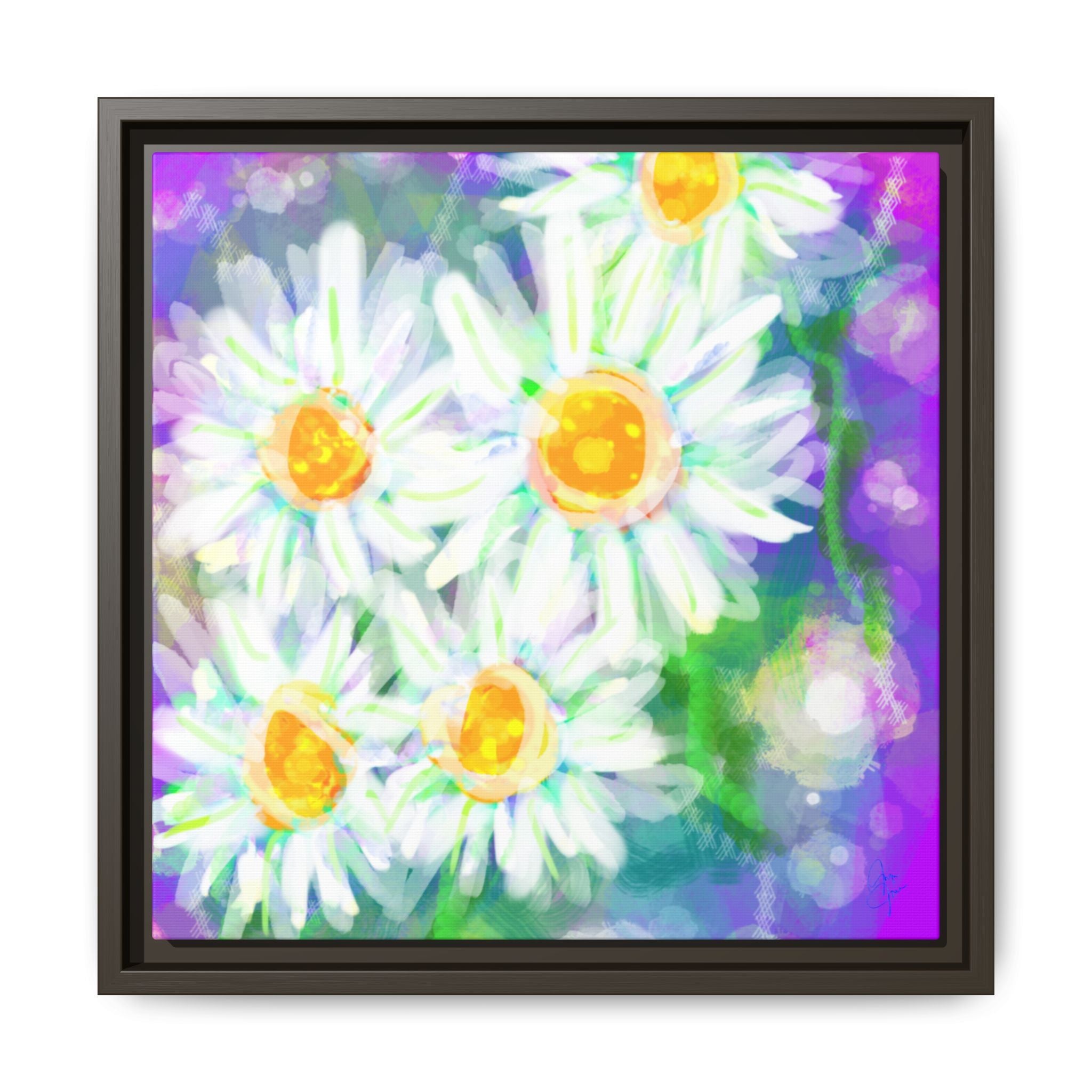 Matte Canvas, Framed (Multi-color)
