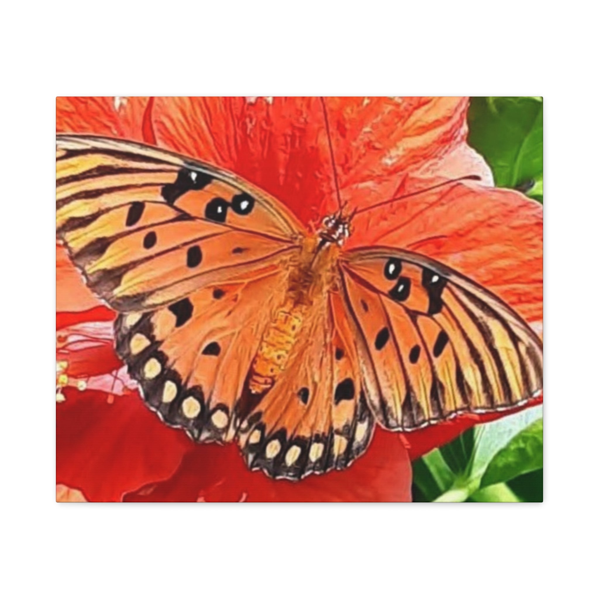 Vibrant Butterfly Canvas Art