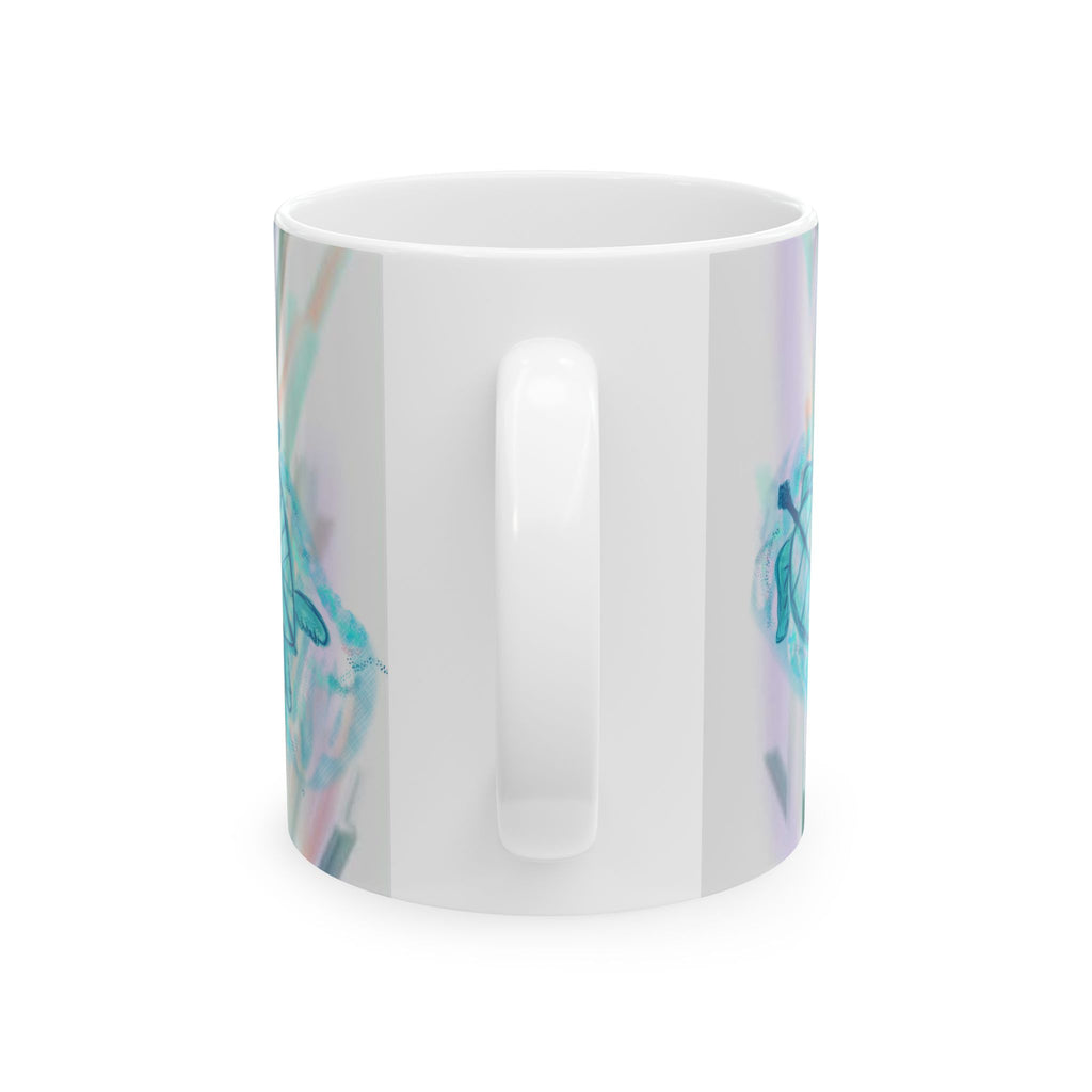 Sea Turtle Ceramic Mug — Blue Ocean Vibes 11oz/15oz