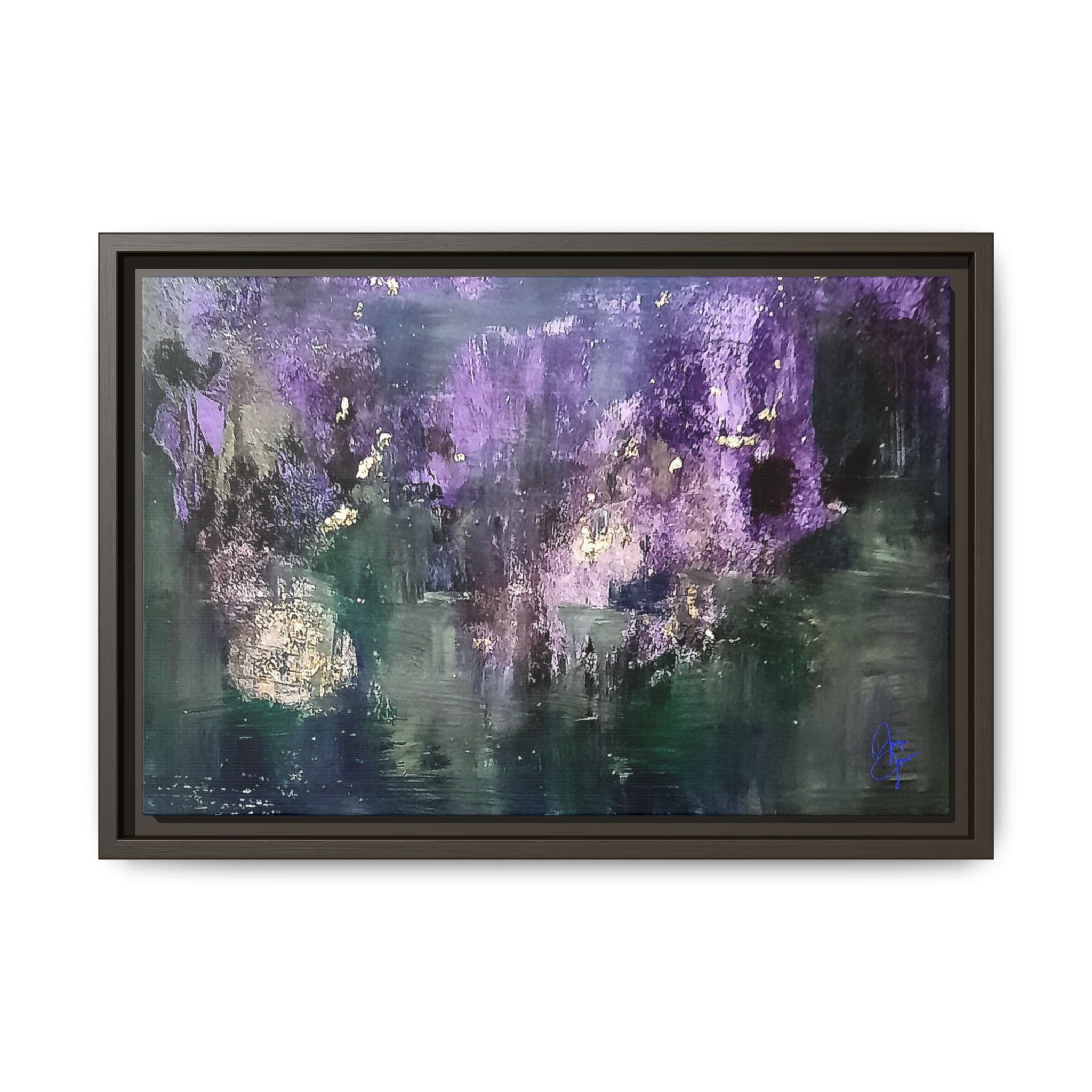 Impressionism Vibes Matte Canvas Print (Framed)