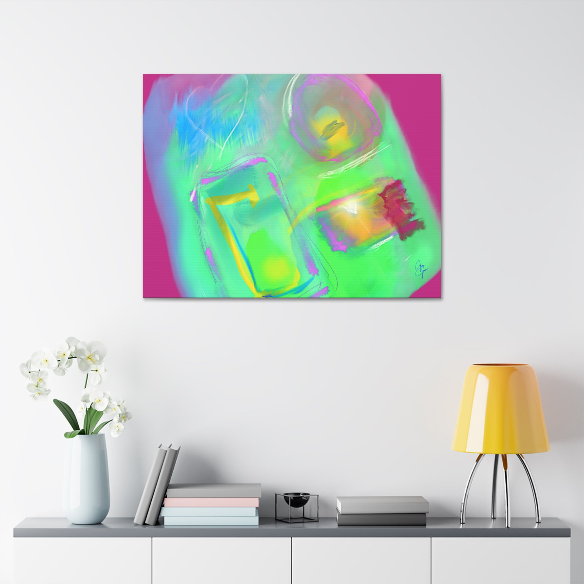Inspirational Wall Canvas — “Love Is Sometimes Difficult to Recognize”