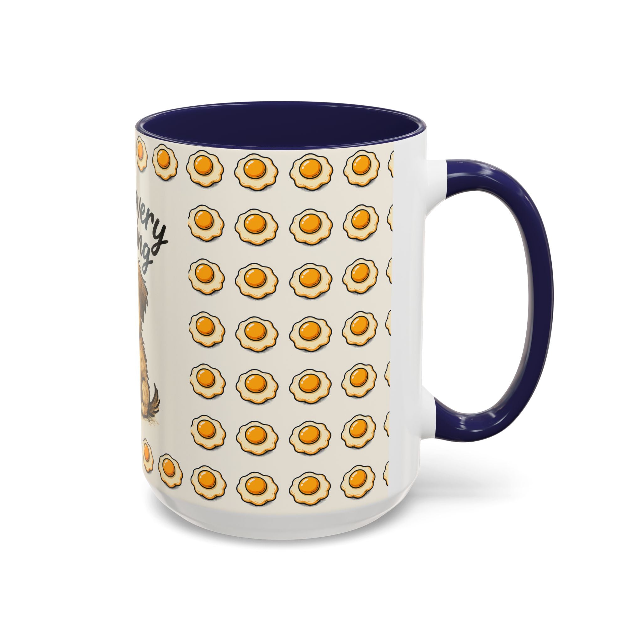 I Hate Every Morning Coffee Mug — Cute Tired Puppy Accent Mug (11/15oz)