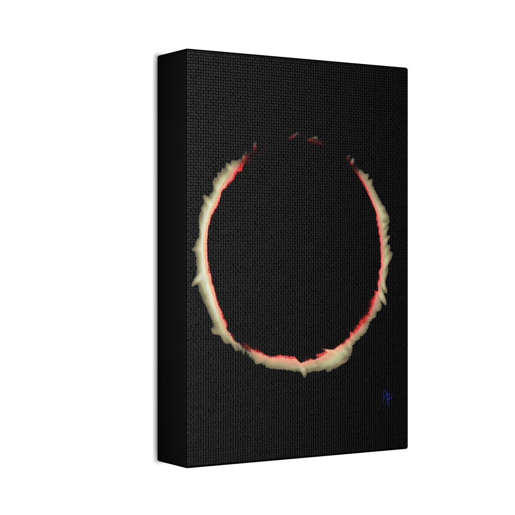 Solar Eclipse Canvas Stretched 1.5" — Wall Art Print