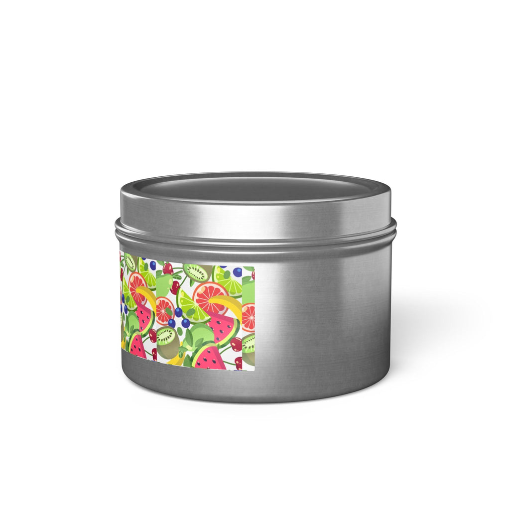 Tin Candle — Angie’s Soul Tropical Fruit Scented Tin Candle