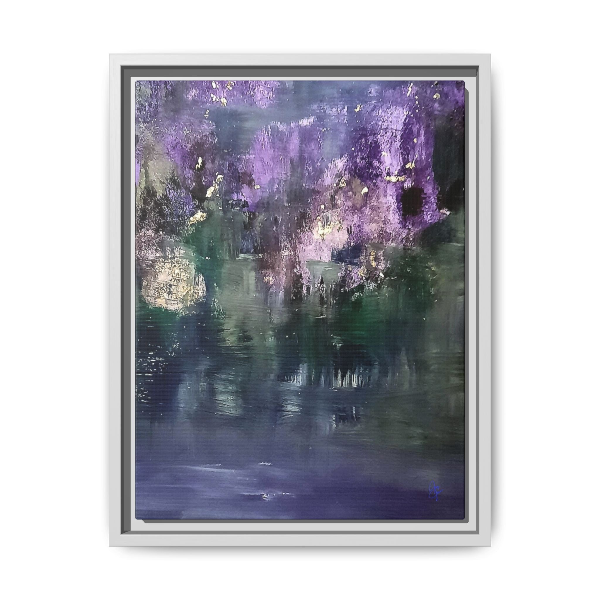 Impressionism Vibes Matte Canvas Print (Framed)