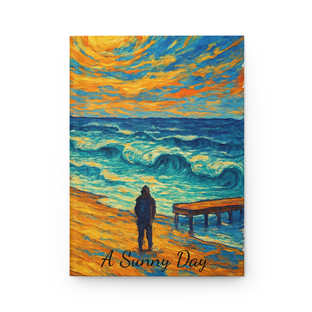 Hardcover Journal Matte - A Sunny Day Journal, Van Gogh Inspired