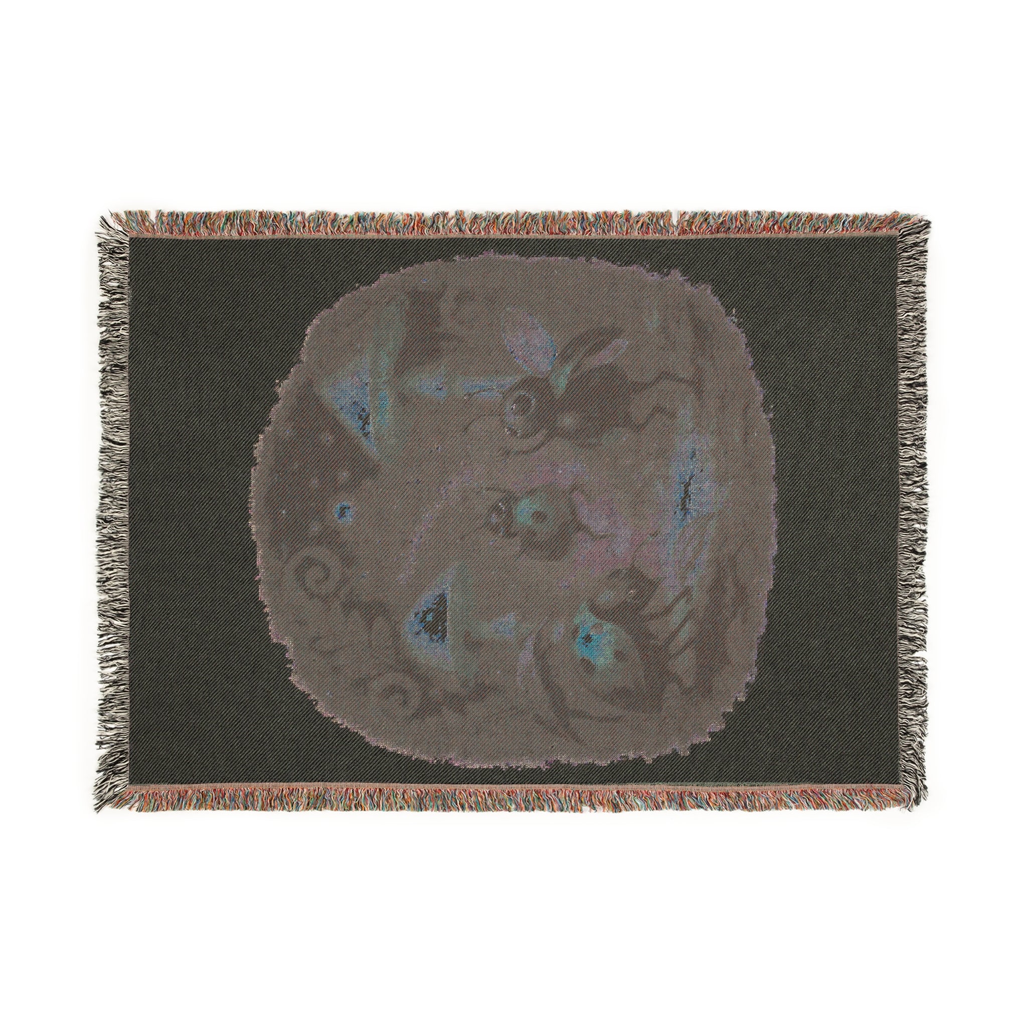 Mystical Mushroom Garden Woven Blanket