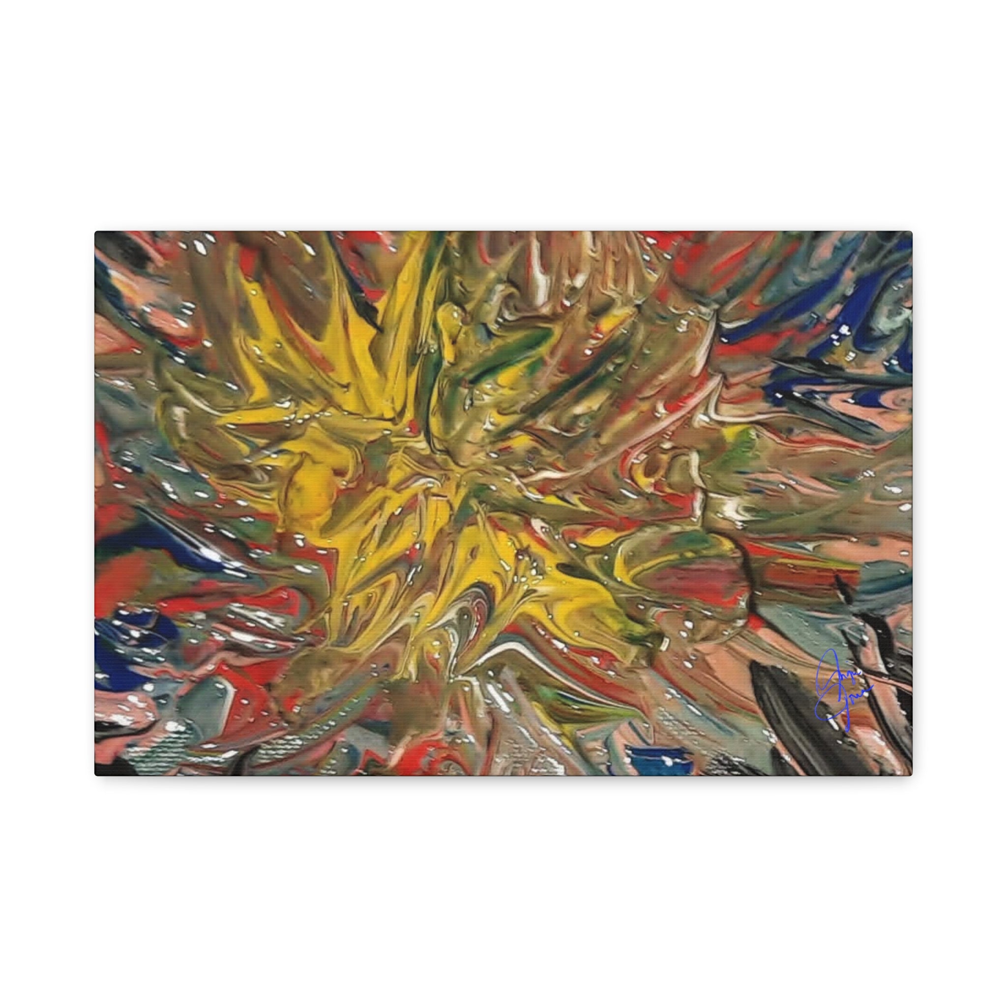 Vibrant Abstract Wall Art Canvas