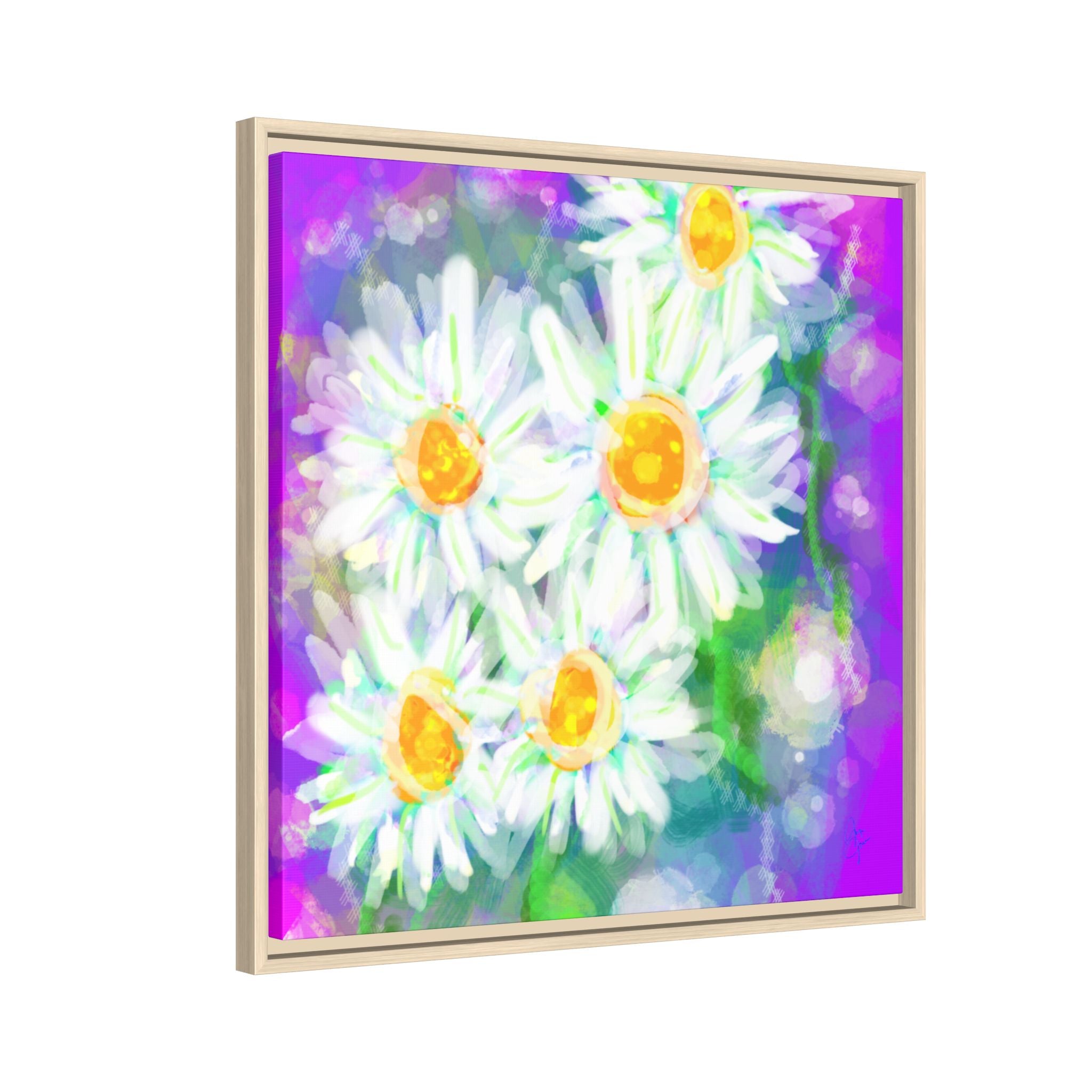 Matte Canvas, Framed (Multi-color)