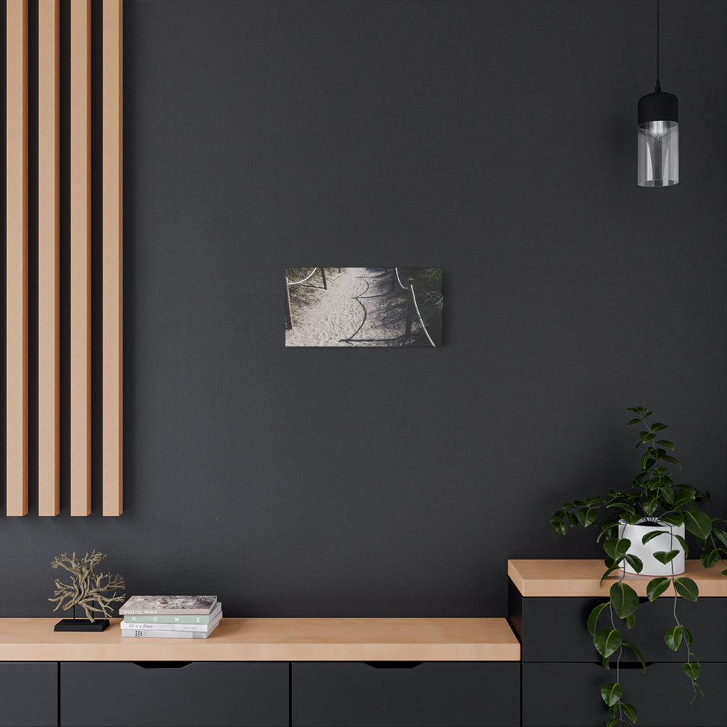 Beach Pathway Wall Art - Matte Canvas