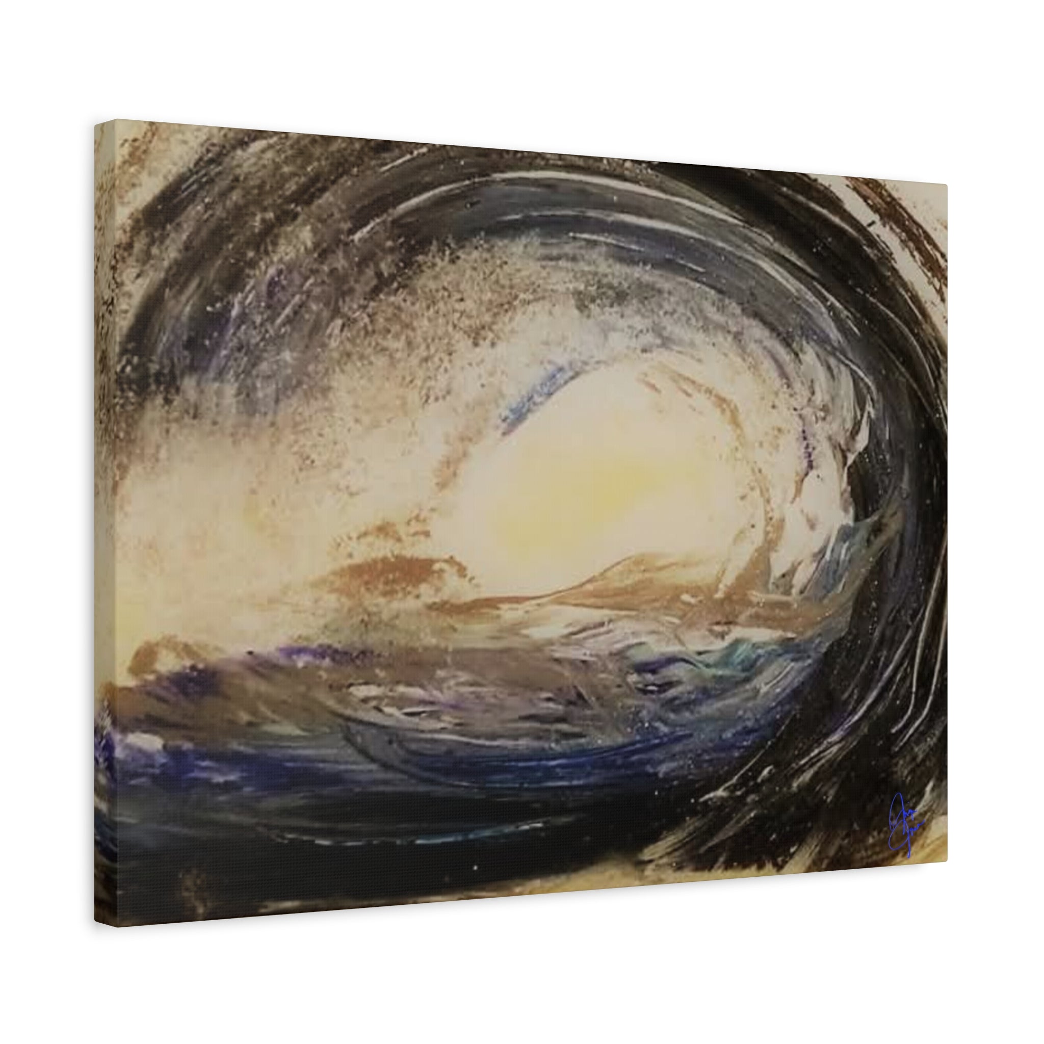Surf the Waves Matte Canvas Wall Art — Stretched 1.25"