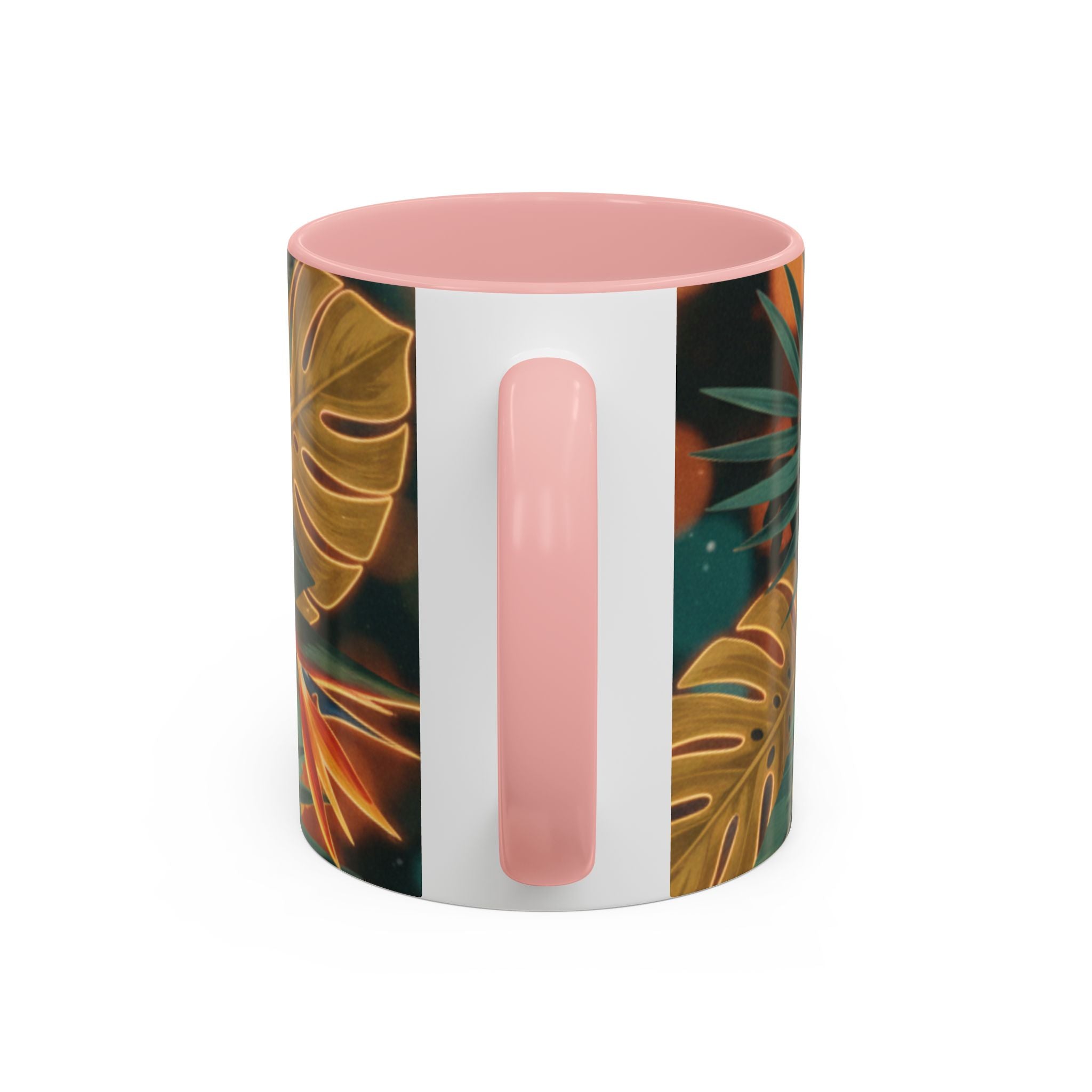 Hibiscus Tropical Coffee Mug — Floral Island Accent Mug (11/15 oz)