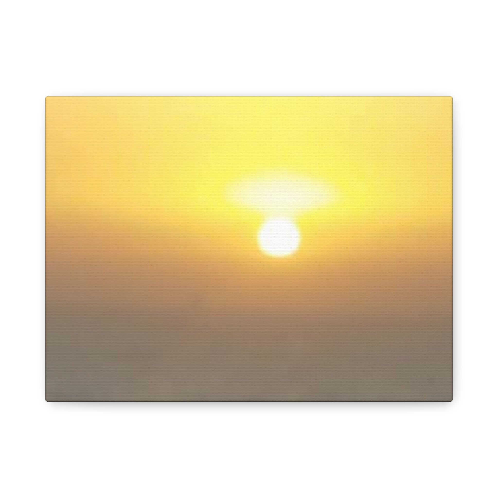 Sunset Seascape Matte Canvas Wall Art – Stretched 1.25" Coastal Sunset Print