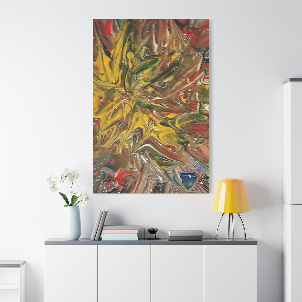 Vibrant Abstract Wall Art Canvas