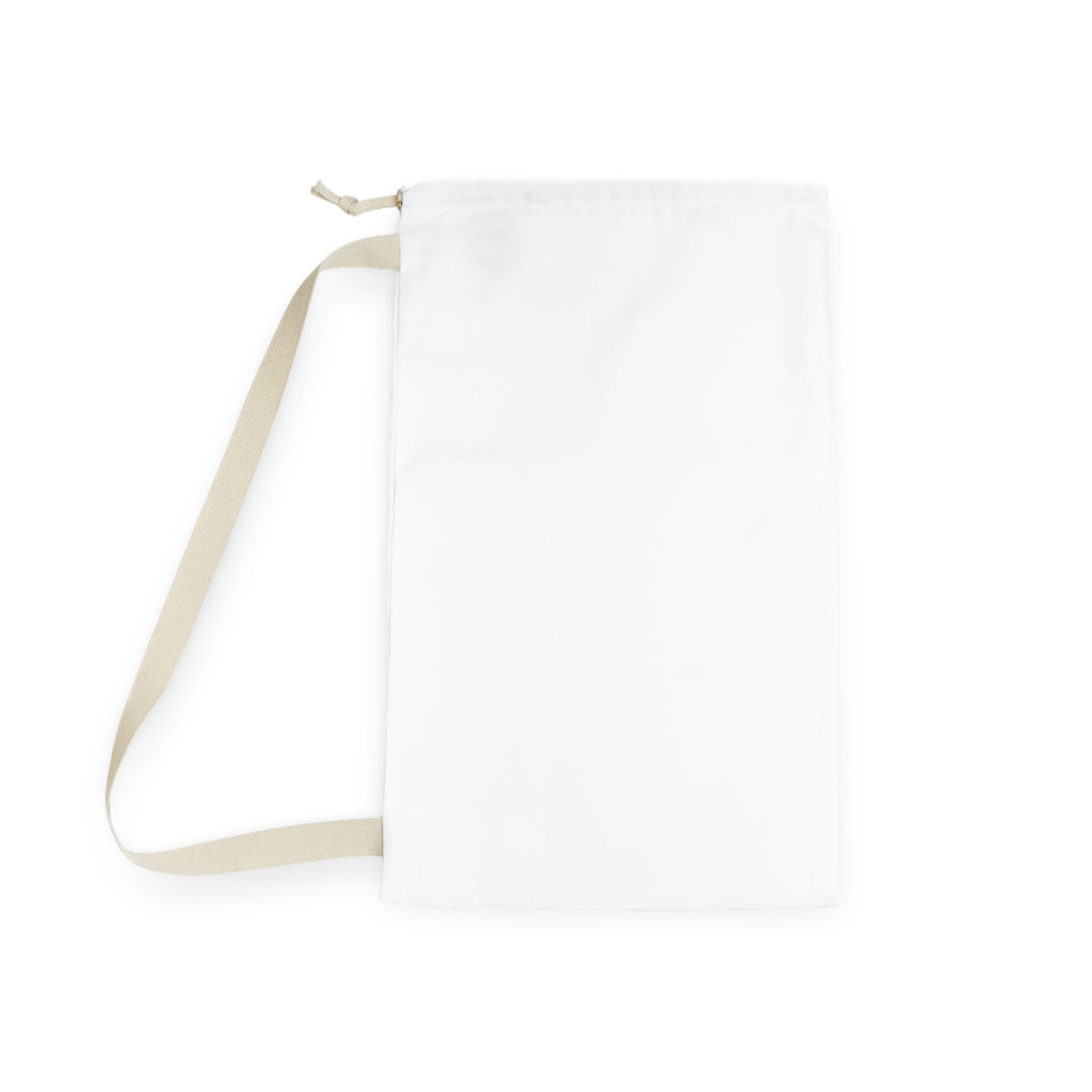Laundry Day Drawstring Bag — Cute Pile of Clothes Graphic
