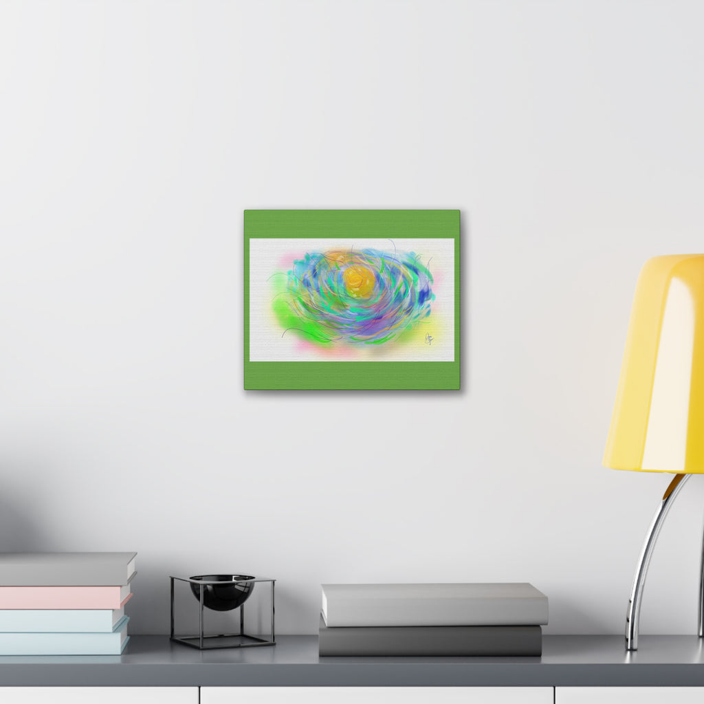 Abstract Floral Canvas
