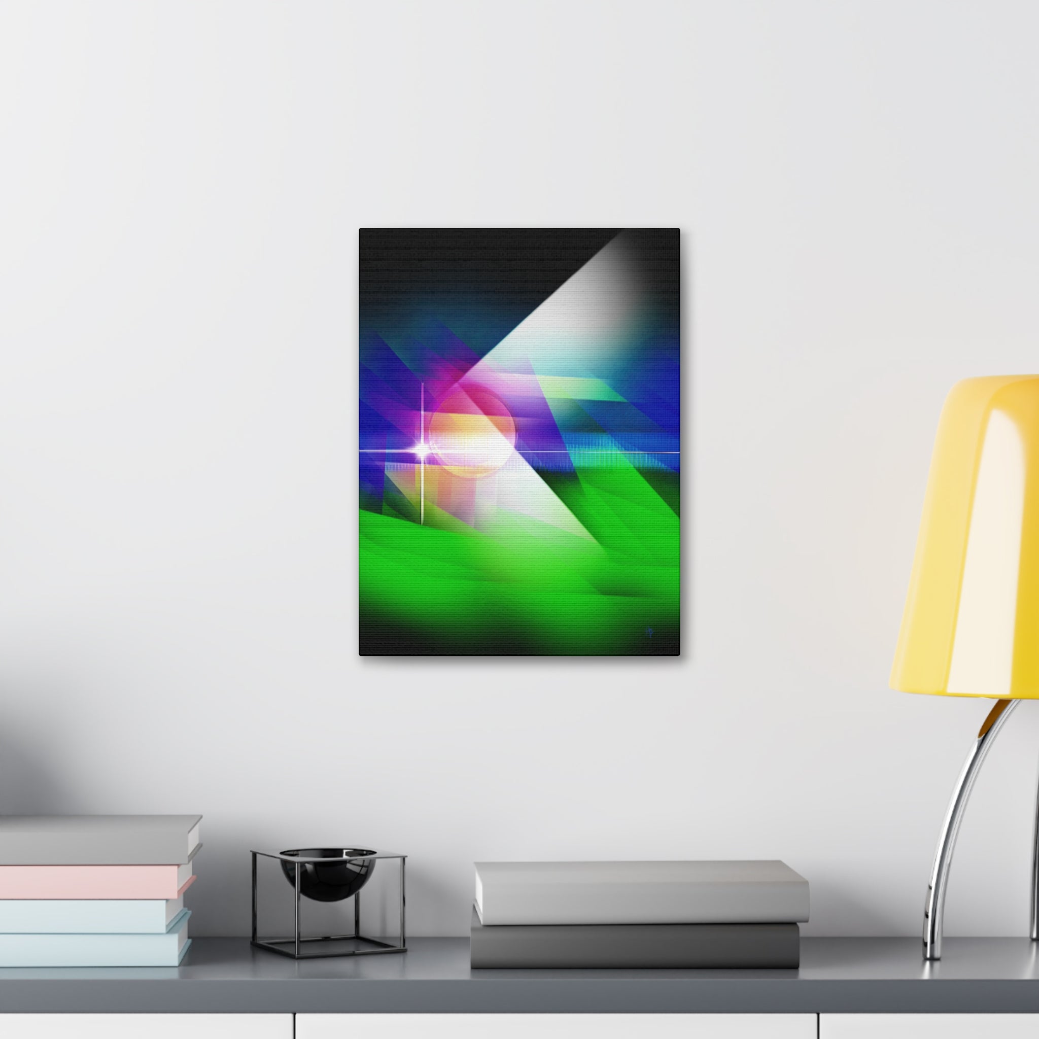Let There Be Light! Stretched Canvas Wall Art — 1.5" Depth
