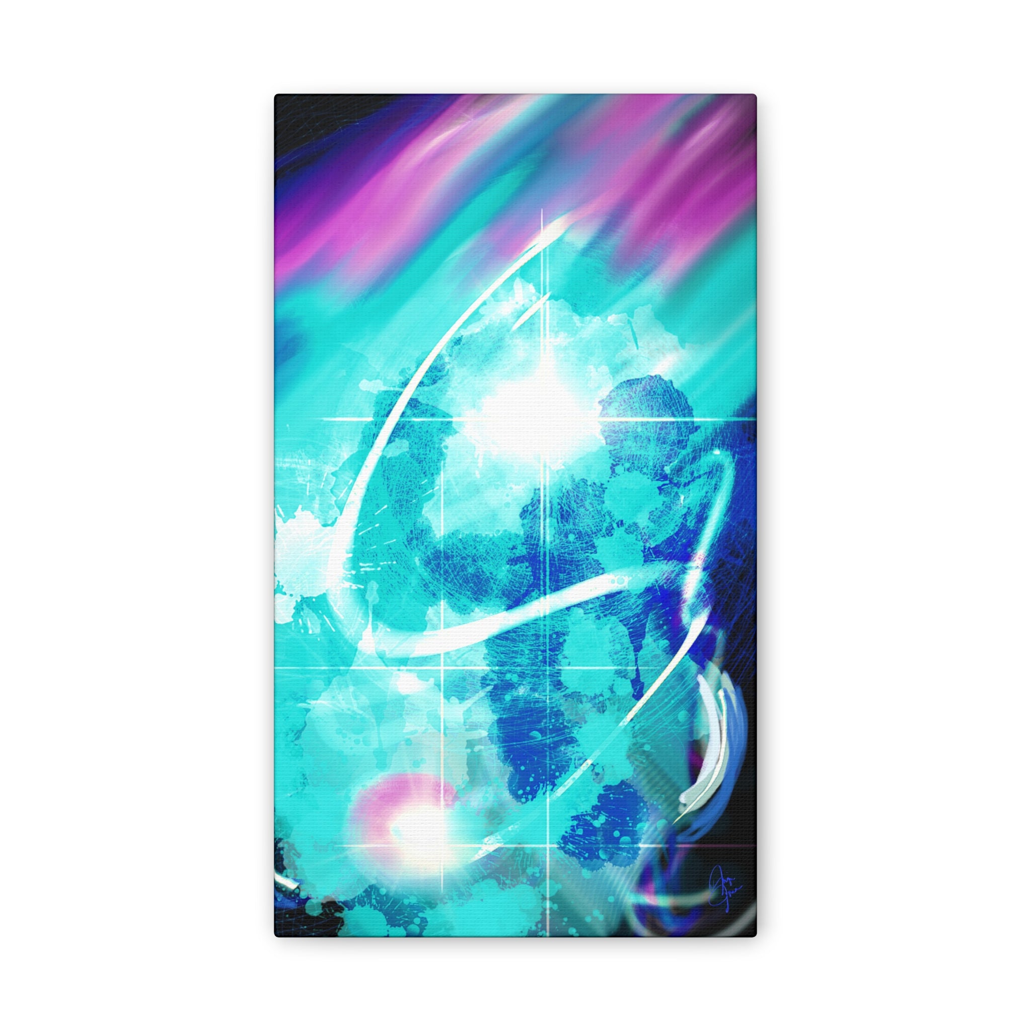Crossing Over Canvas Wall Art — Stretched 0.75"