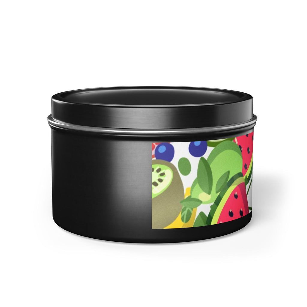 Tin Candle — Angie’s Soul Tropical Fruit Scented Tin Candle