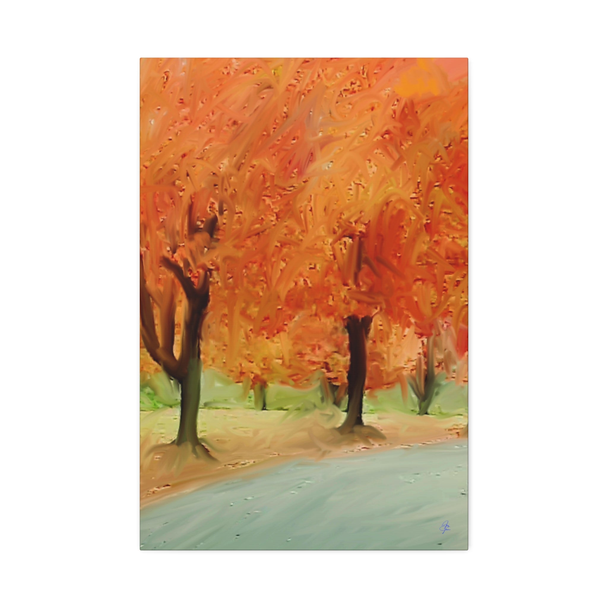 Trees of North Carolina Canvas Stretched 1.5"