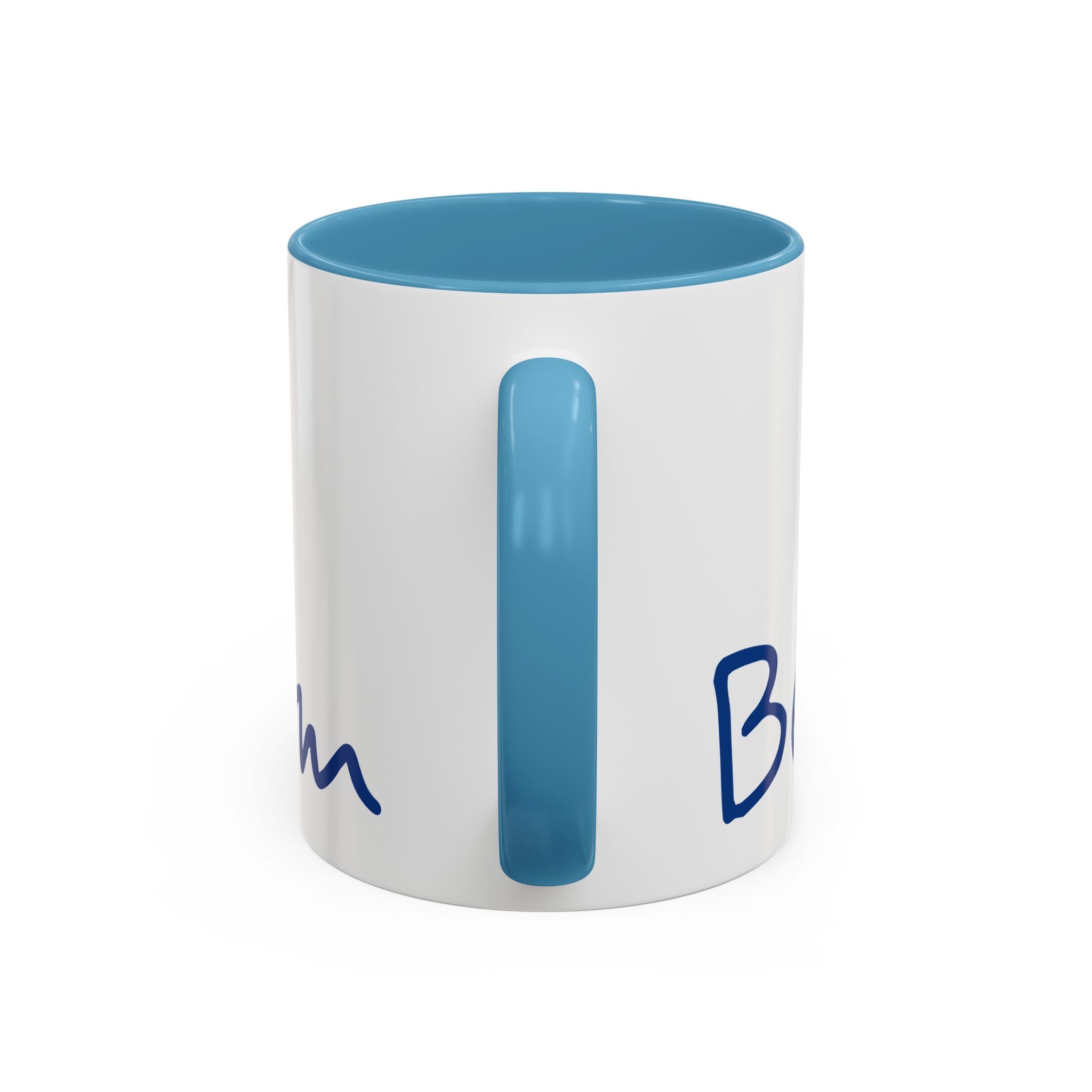 Beach Bum Coffee Mug — Colorful Retro Skull Design (11/15oz)
