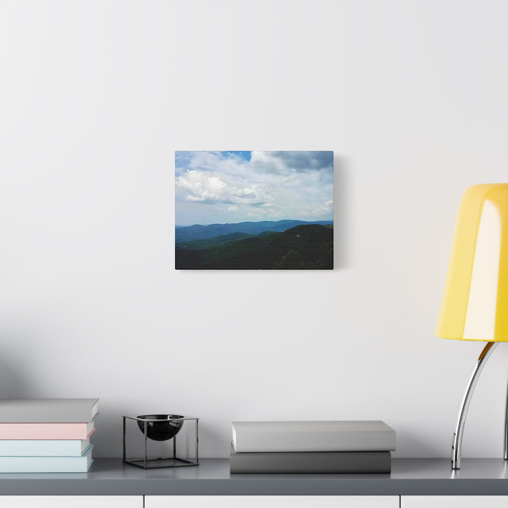 Blue Ridge Mountains Canvas Print — Matte Stretched Wall Art