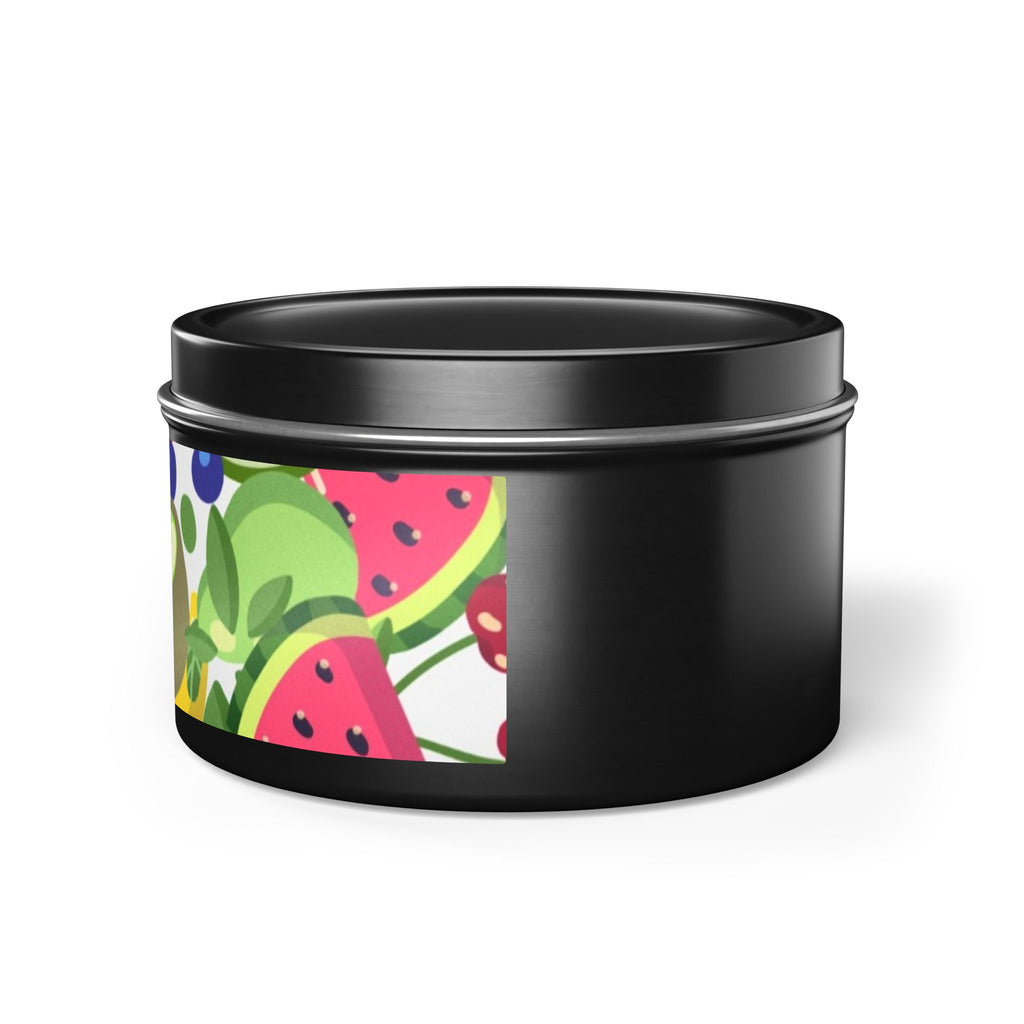 Tin Candle — Angie’s Soul Tropical Fruit Scented Tin Candle