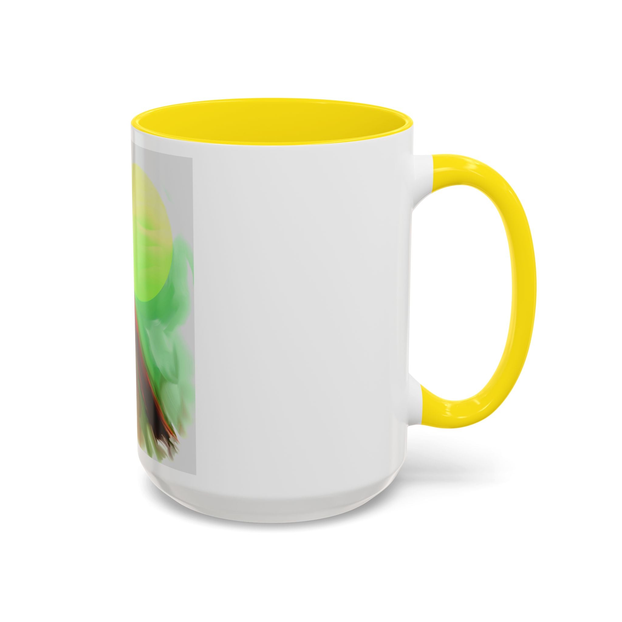 Cardinal Bird Accent Coffee Mug — Red Cardinal Sunrise Art Ceramic Mug (11/15 oz)