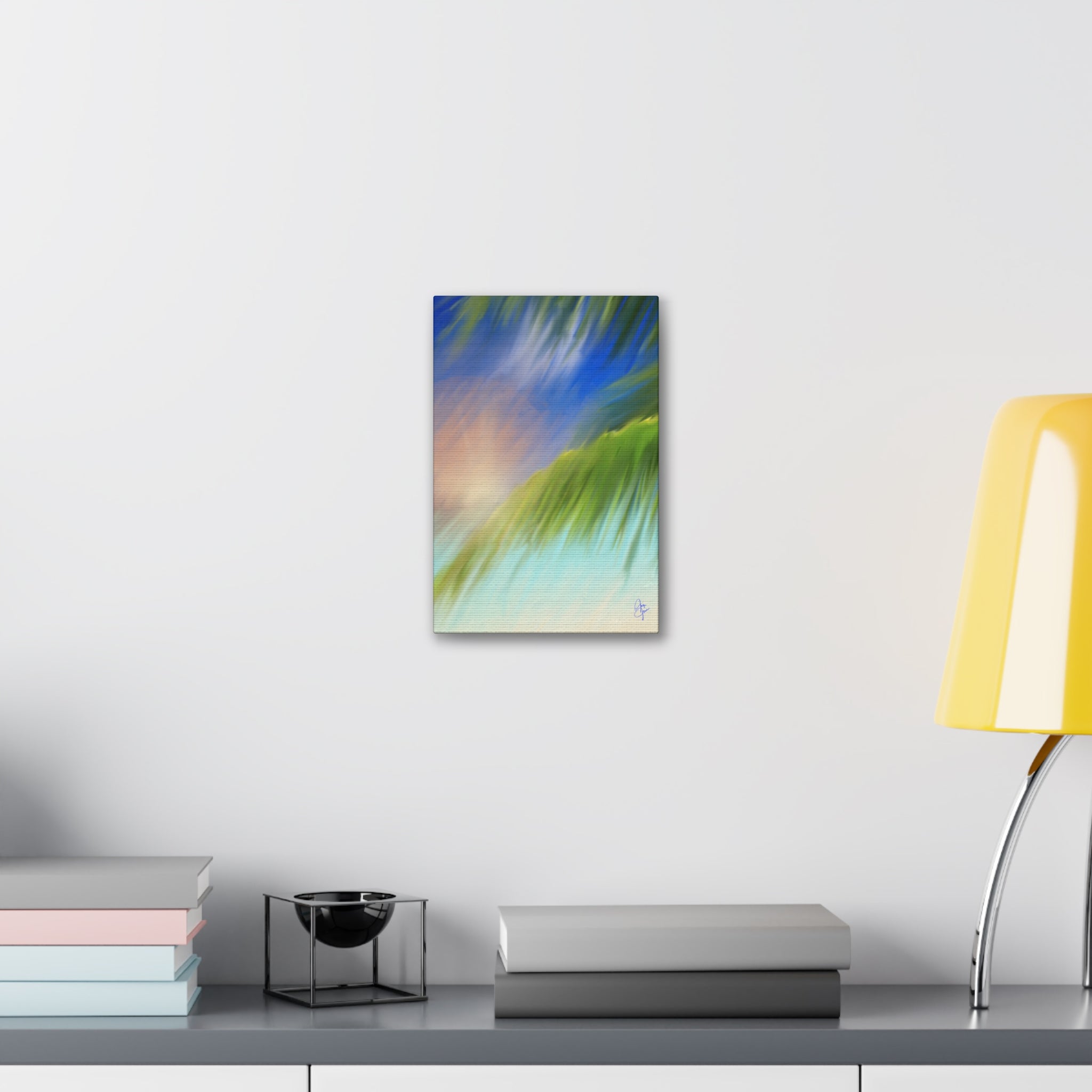 Abstract Seascape Canvas