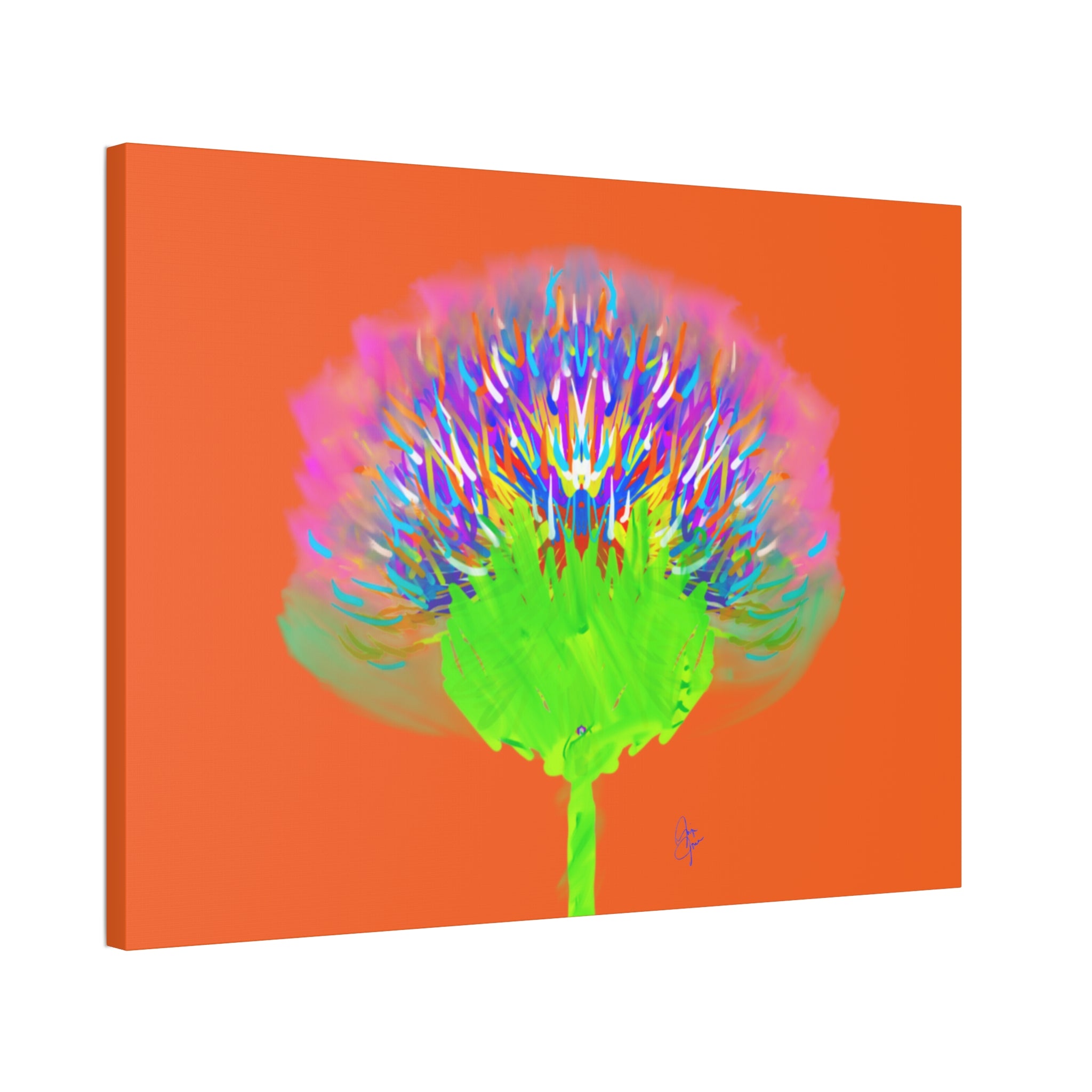Vibrant Bloom Canvas