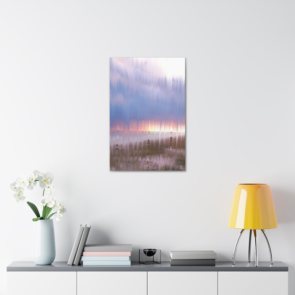 Abstract Sunset Canvas Print — Stretched 1.5"