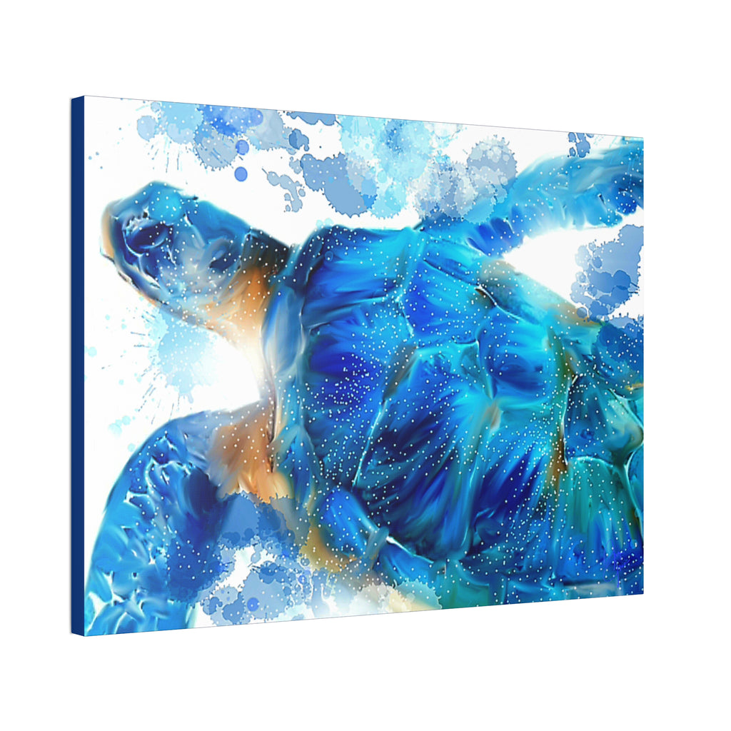Sea Turtle Canvas Stretch — Stretched Canvas Wall Art (1.5")