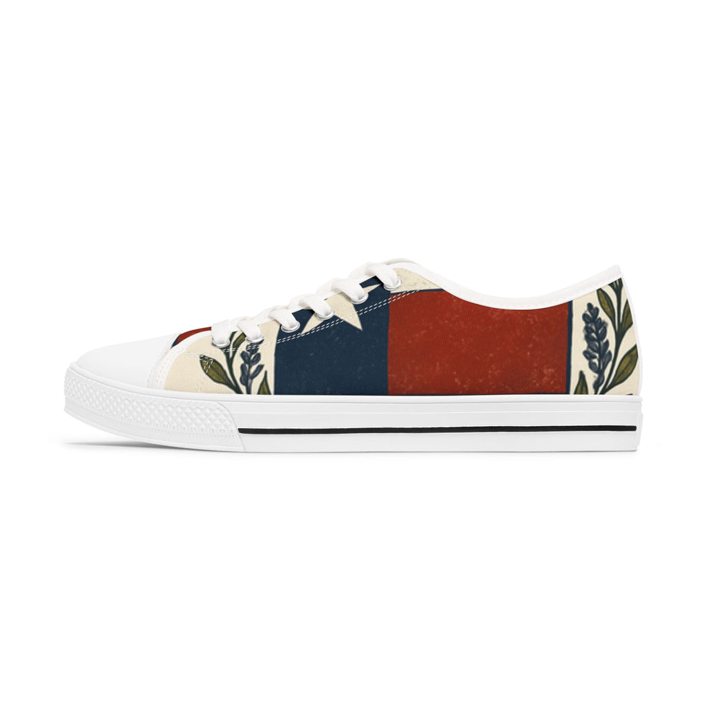Texas Floral Women's Low Top Sneakers